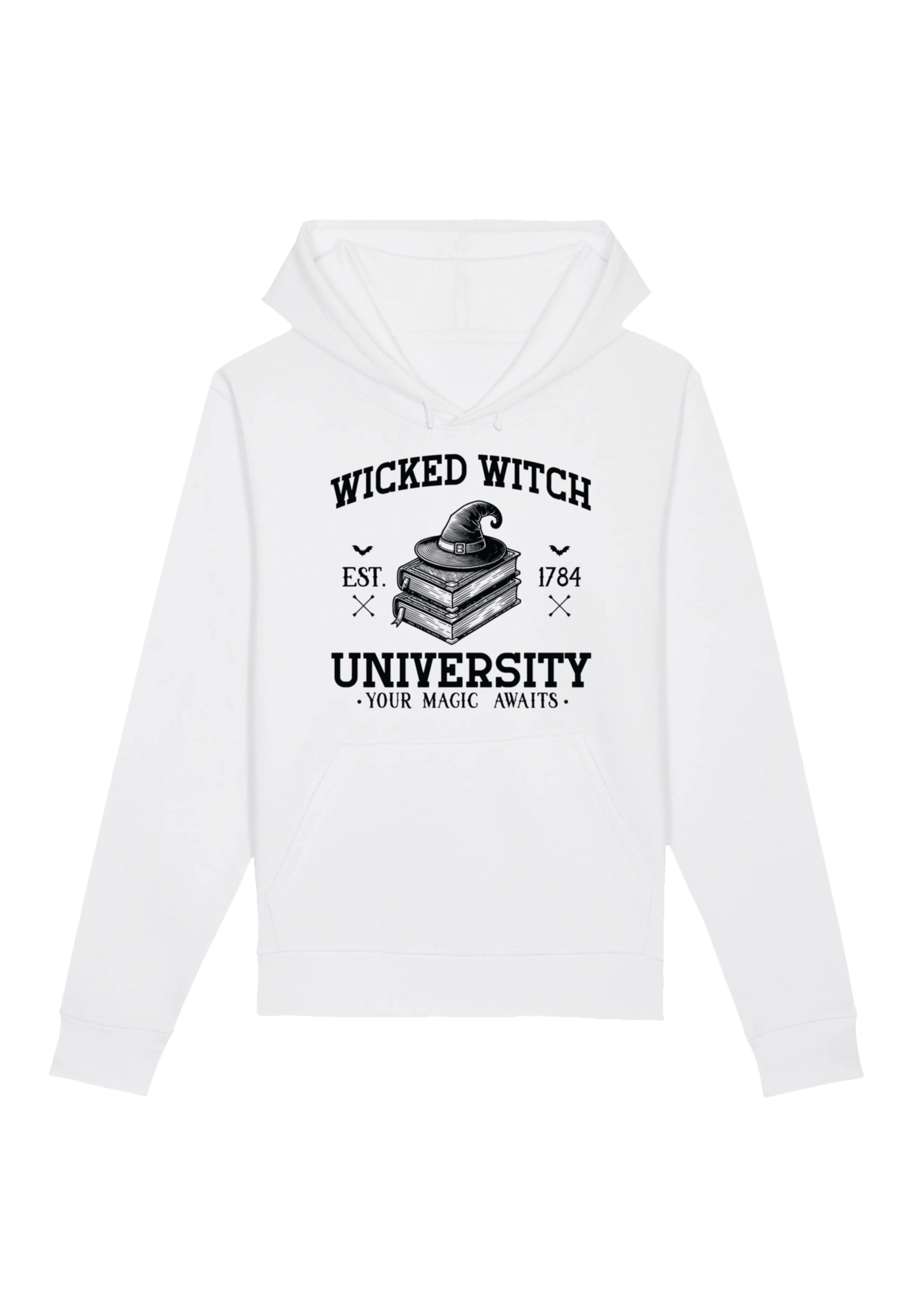 F4NT4STIC Kapuzenpullover "Halloween University Wicked witch", Premium Qual günstig online kaufen