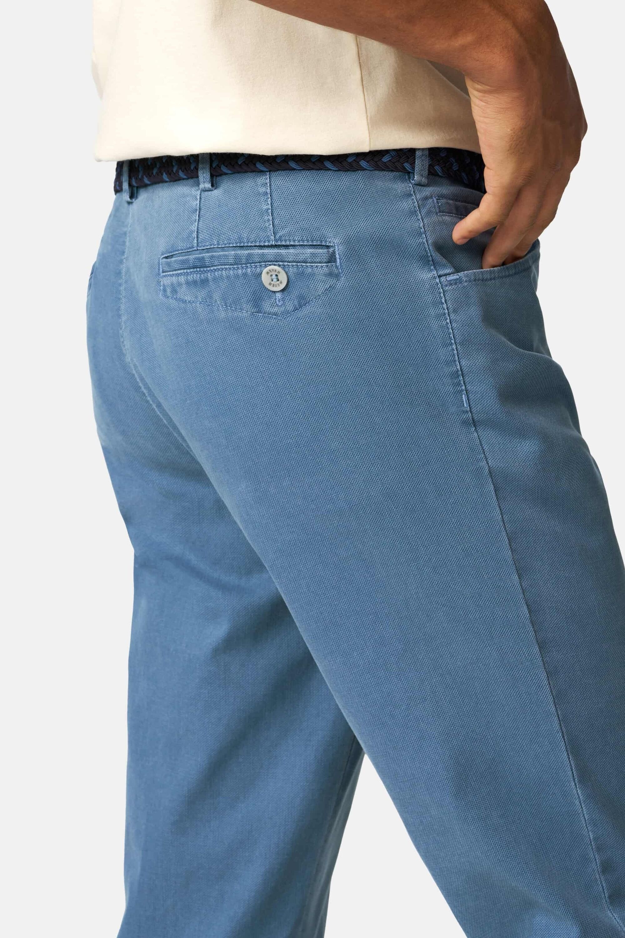 MEYER Dublin Men's Chinos Blue 25 3