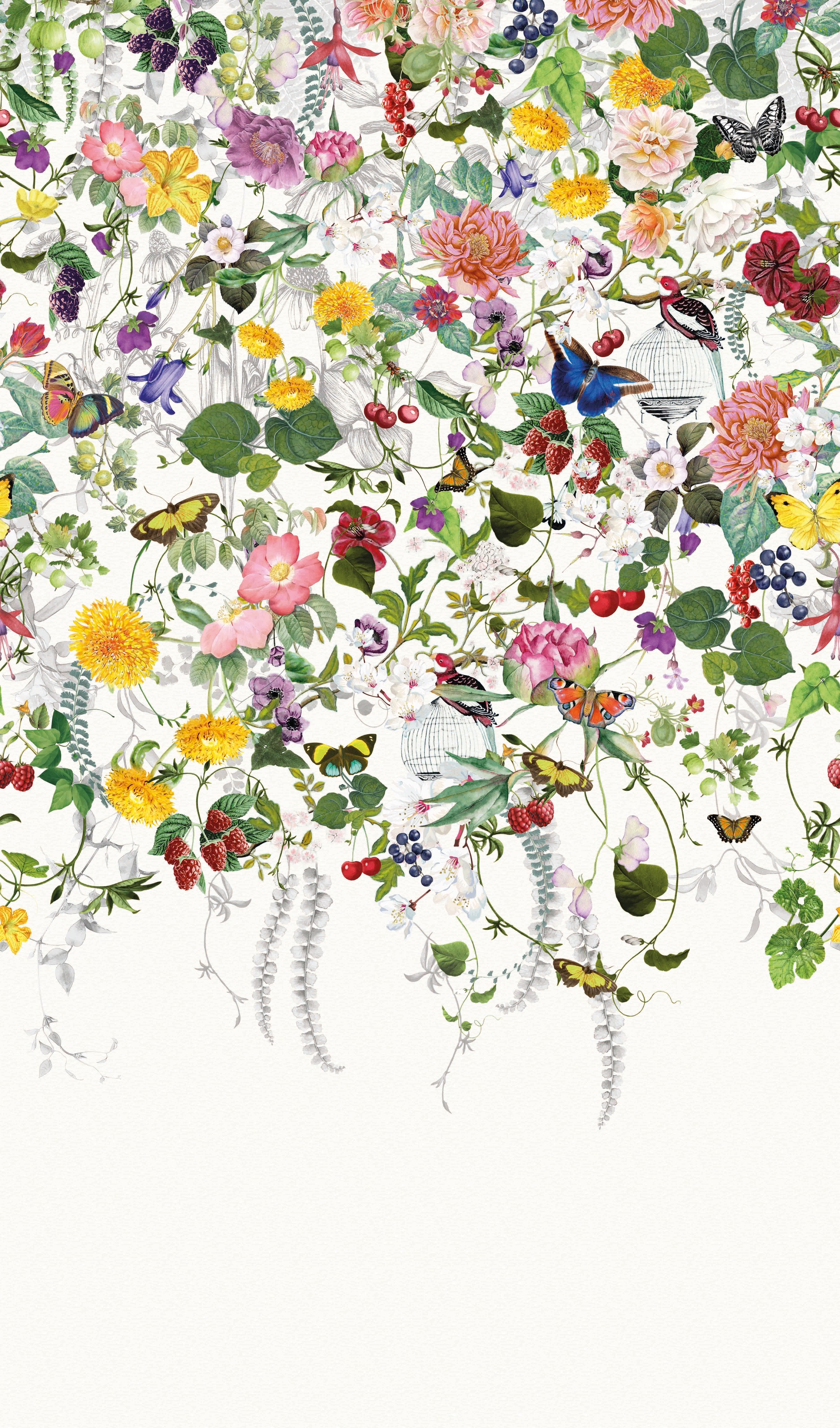 Marburg Fototapete »Inessa« matt glatt moderne Tapete für Wohnzimmer Schlafzimmer Küche