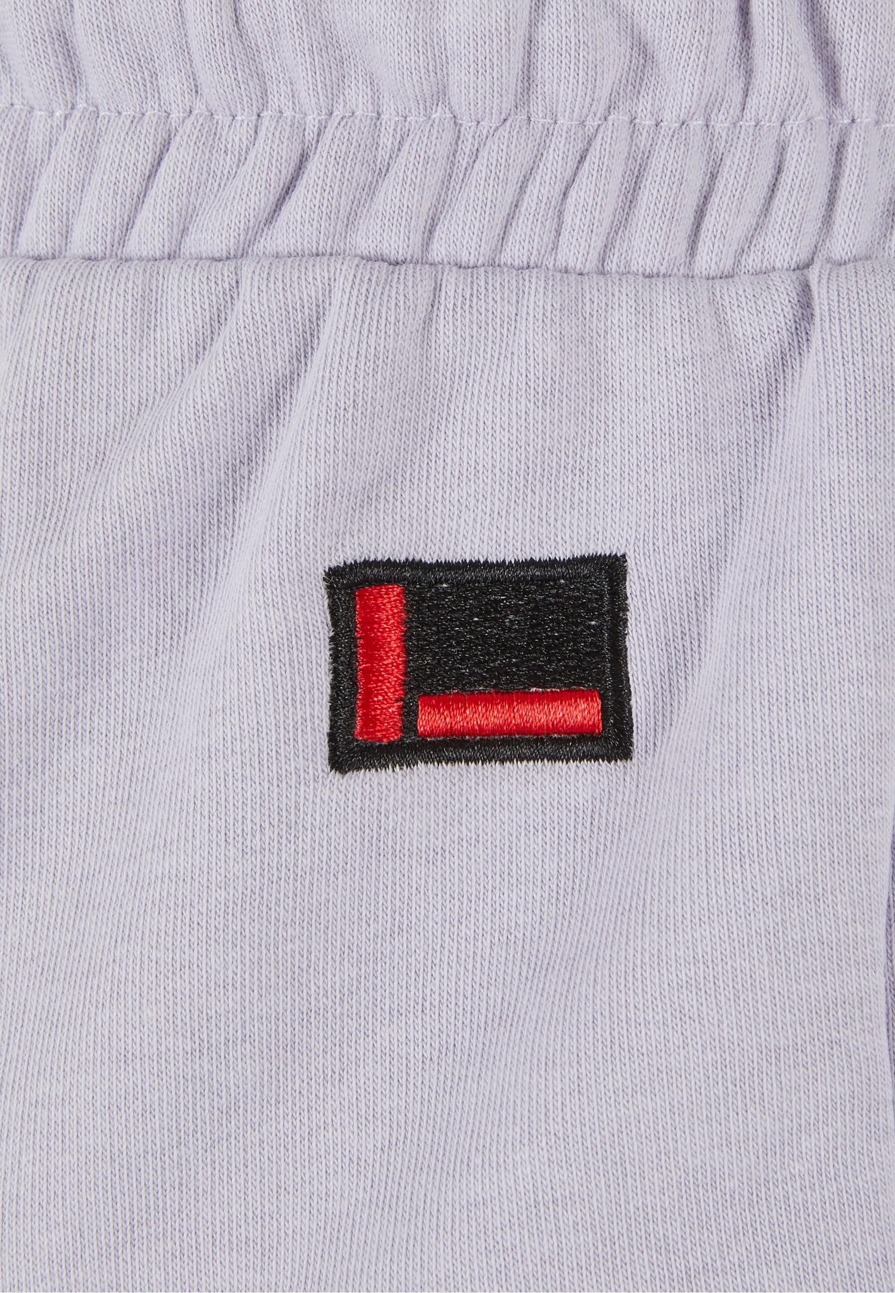 Karl Kani Stoffhose »Karl Kani Damen FW222-008-1, Corporate Sweat Shorts light purple«, (1 tlg.)