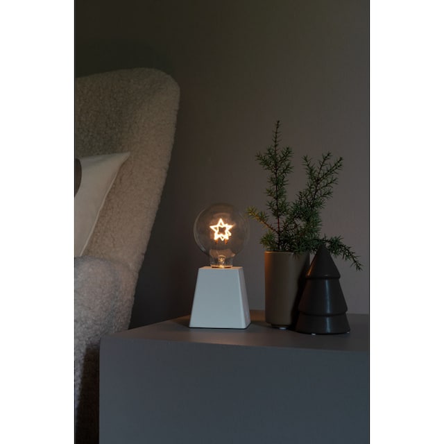 KONSTSMIDE LED Dekolicht »Tischleuchter Stern, Weihnachtsdeko«, mit 6h  Timer, 1 bernsteinfarbene Diode kaufen | BAUR