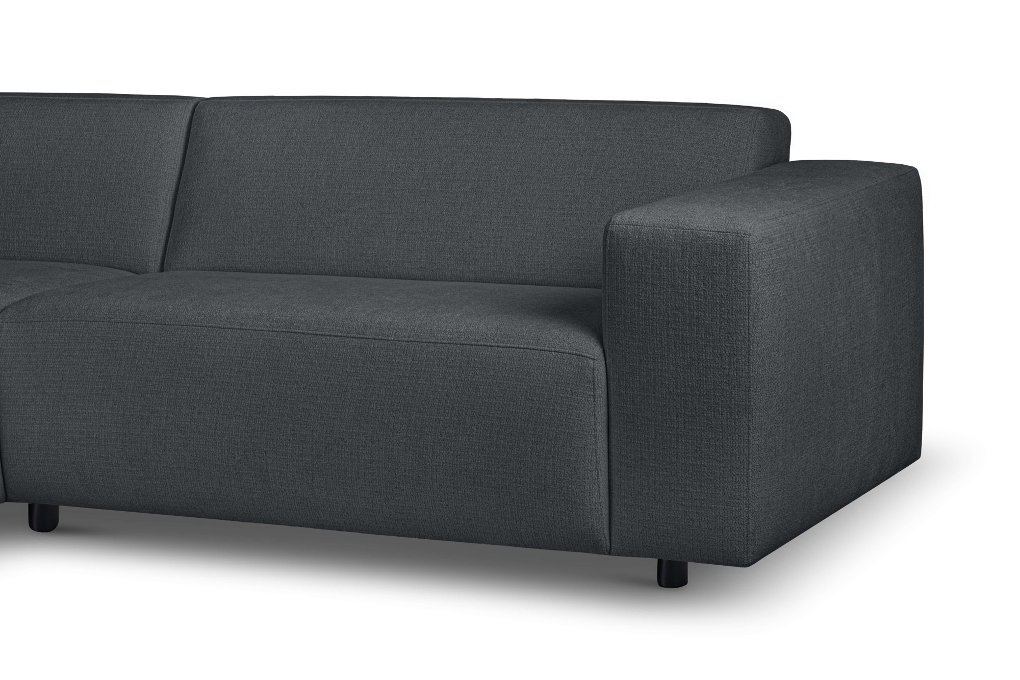 OTTO home Ecksofa »Jellon kompakte Eckcouch« Breite 232 cm, L-Form, Chenille, mit Welleunterfederung