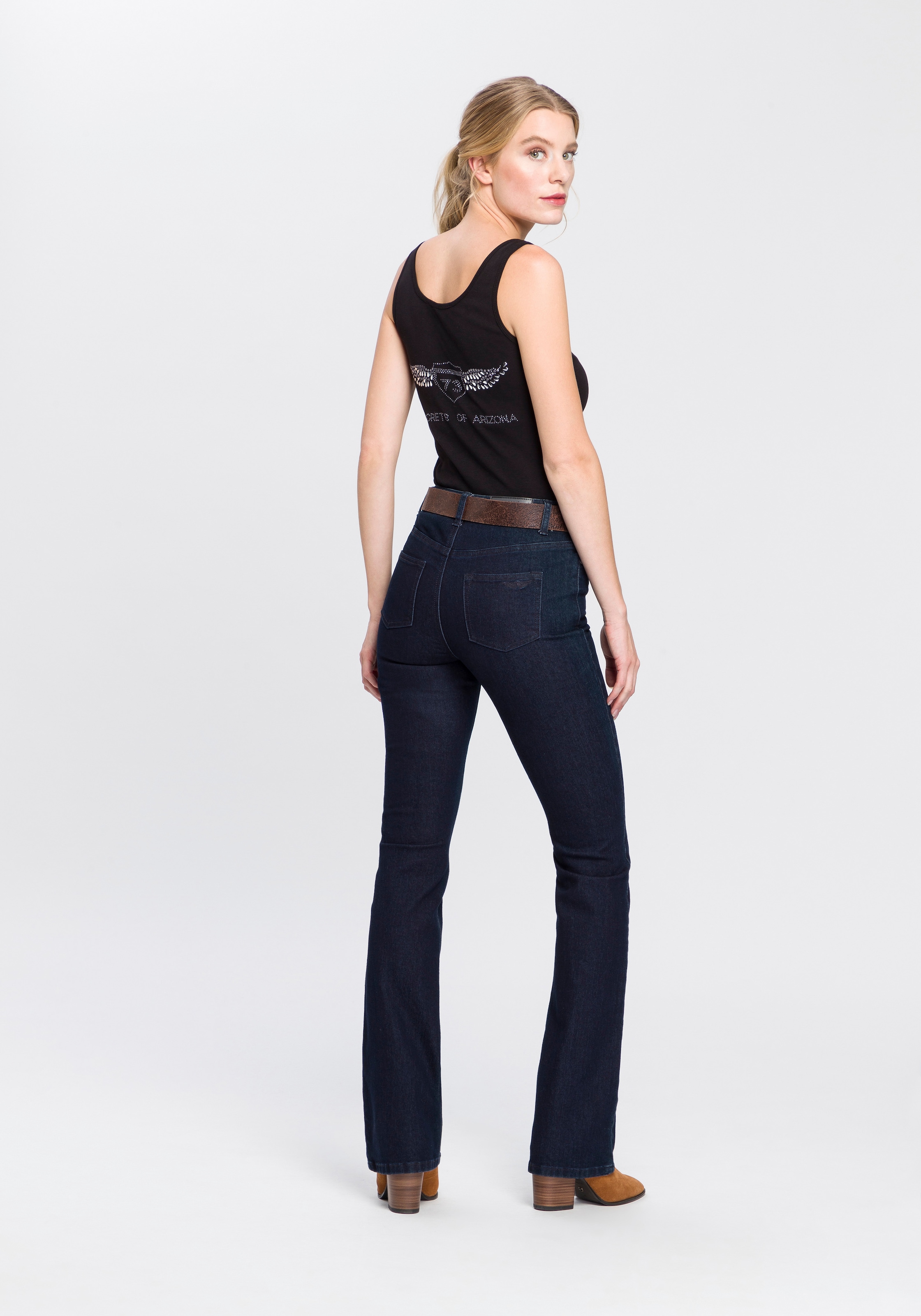 Arizona Bootcut-Jeans Waist »Baby Bootcut«, | bestellen online High BAUR