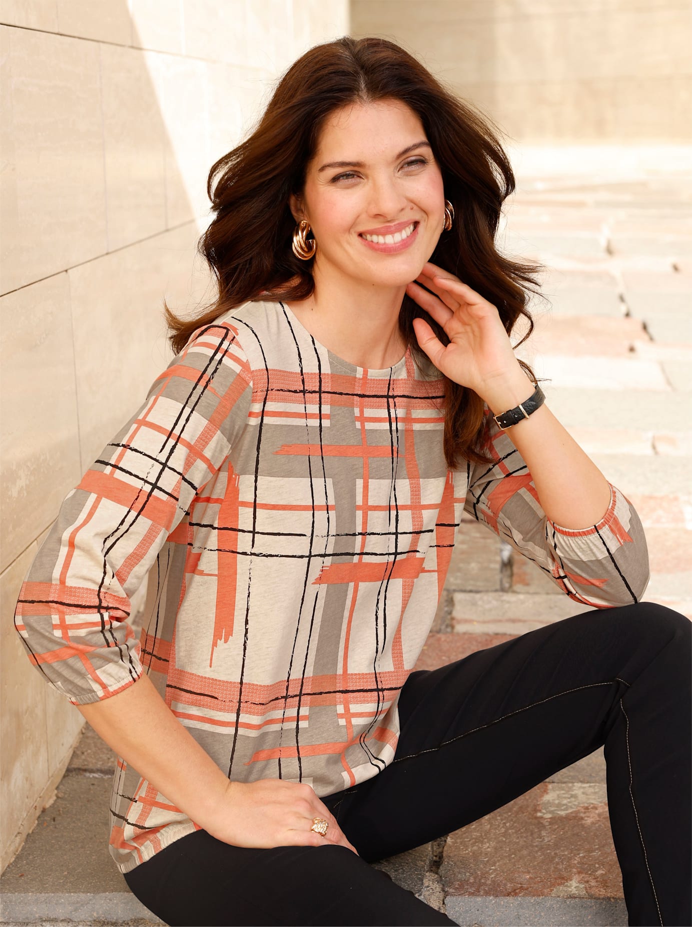 Classic Basics 3/4-Arm-Shirt "3/4-Arm-Shirt" 1