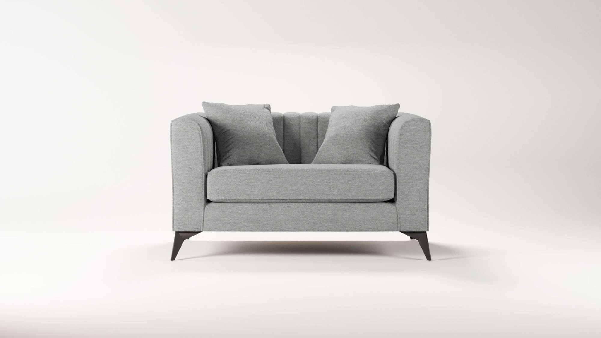 Places of Style Loveseat "MATTHEW Loungesessel, Maße B/T/H: 130/86/74 cm", günstig online kaufen