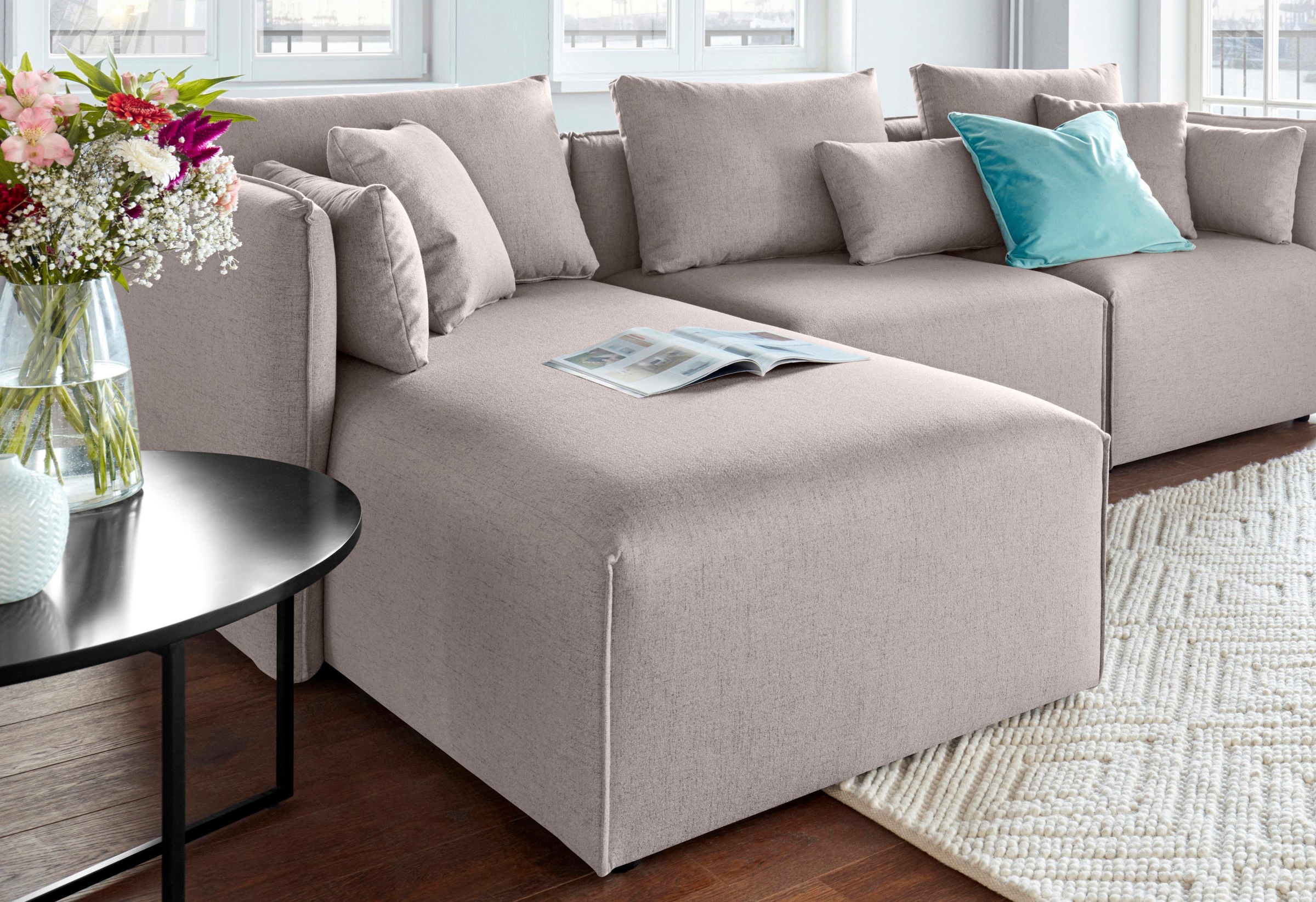 OTTO home Ottomane "Nöre" Modul - zum Zusammenstellen; in vielen Bezugsqual günstig online kaufen