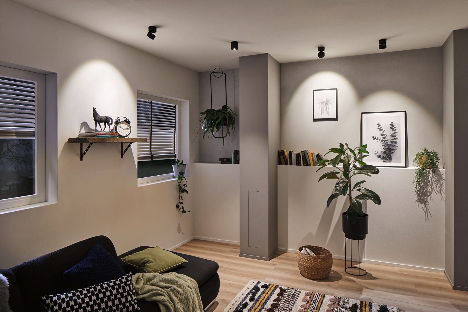 Paulmann LED Deckenleuchte »Spircle 78mm  8W 550lm 230V 3000K« 1 Stk. Warmweiß