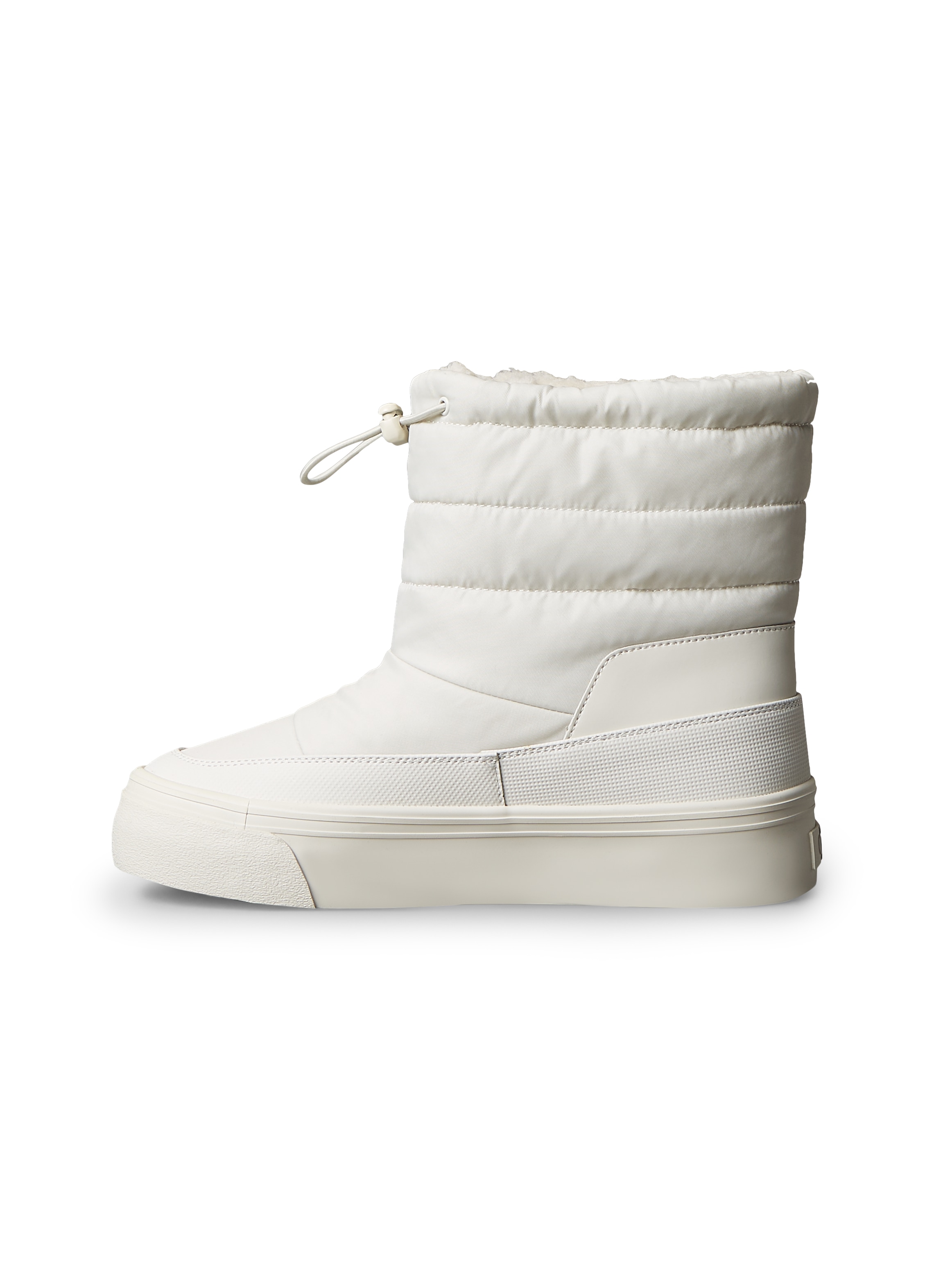 Calvin Klein Jeans Snowboots »VULC FLATF SNOWBOOT NYLON MIX MG«, Winterboots, Winterstiefelette, Warmfutter, mit CK-Logo
