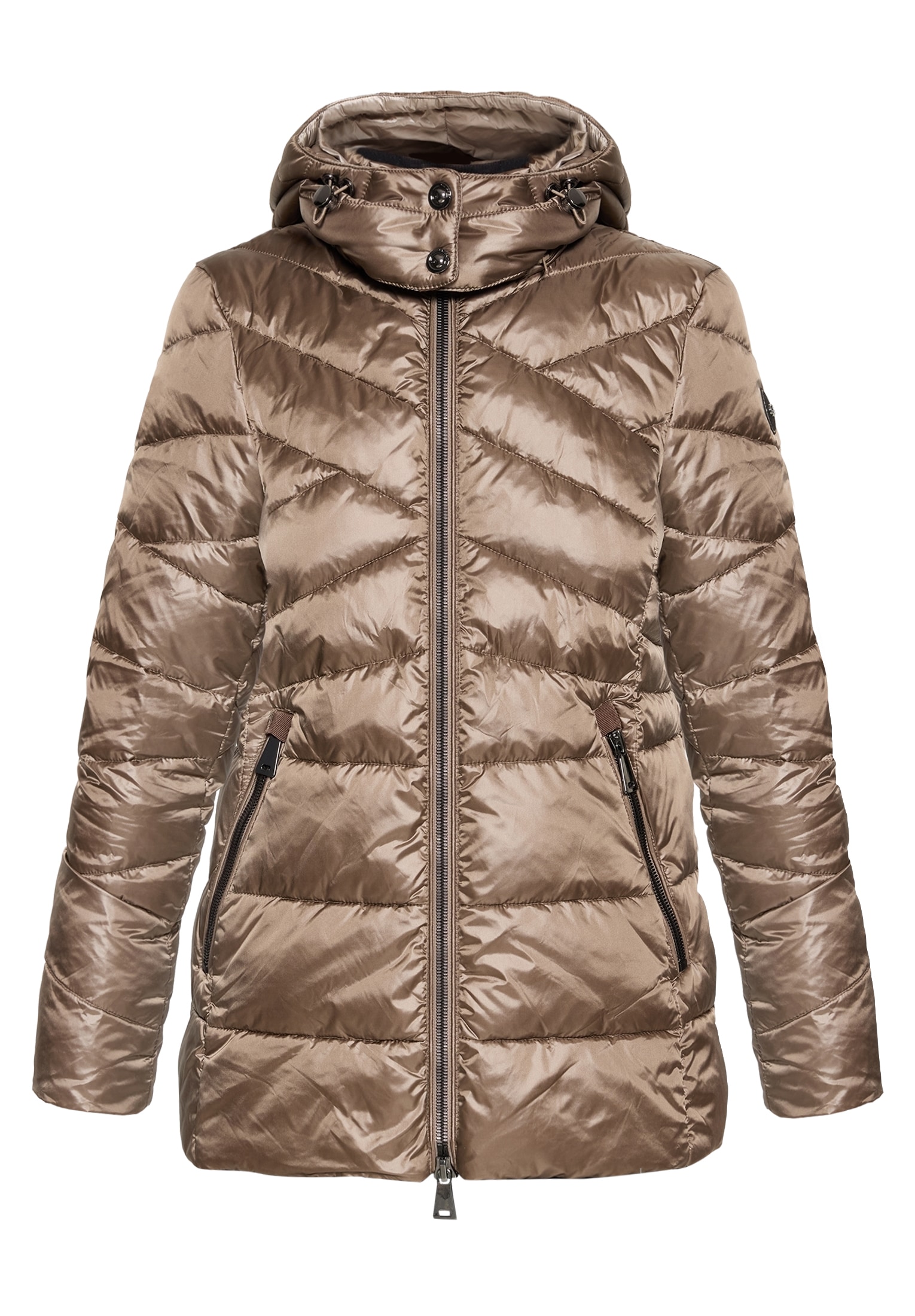 Gil Bret Steppjacke mit Kapuze Winterjacke mit abnehmbarer Kapuze