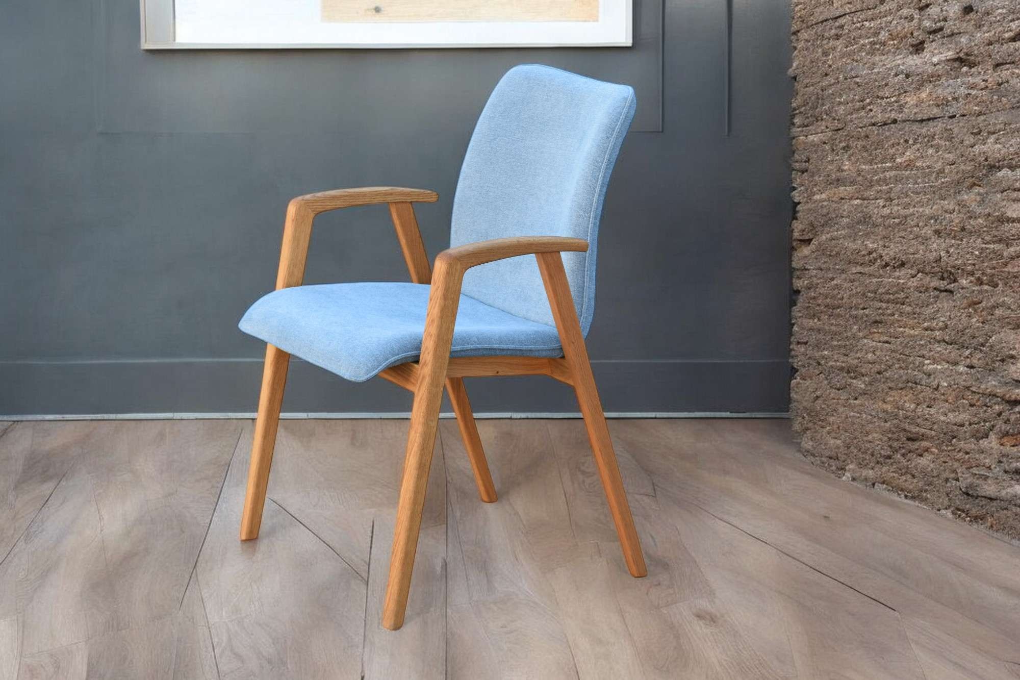 Home affaire Armlehnstuhl "Loreen Esszimmerstuhl, Polsterstuhl, Designstuhl günstig online kaufen