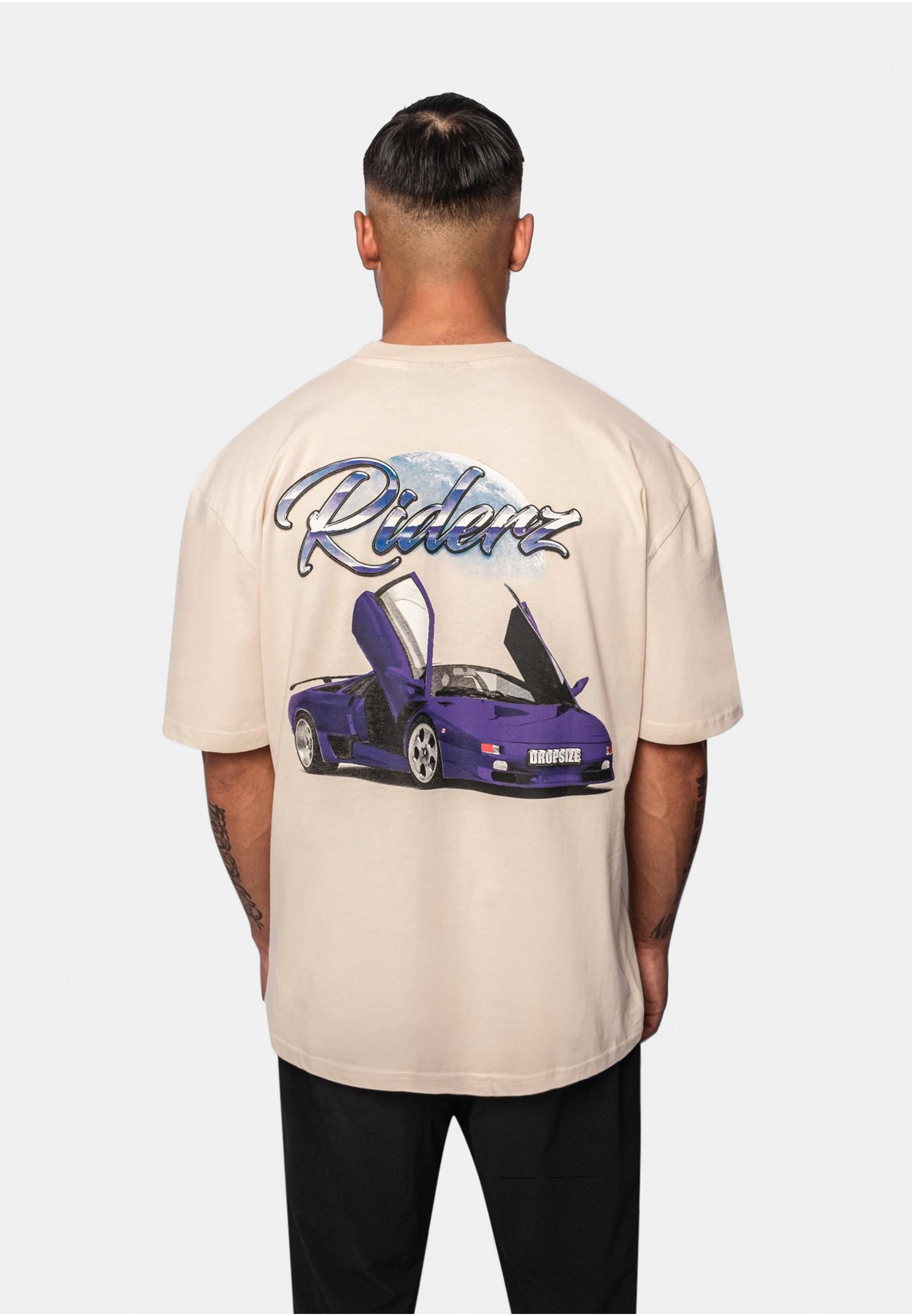 Dropsize T-Shirt »Dropsize Herren Heavy Oversize Riderz T-Shirt«, (1 tlg.)