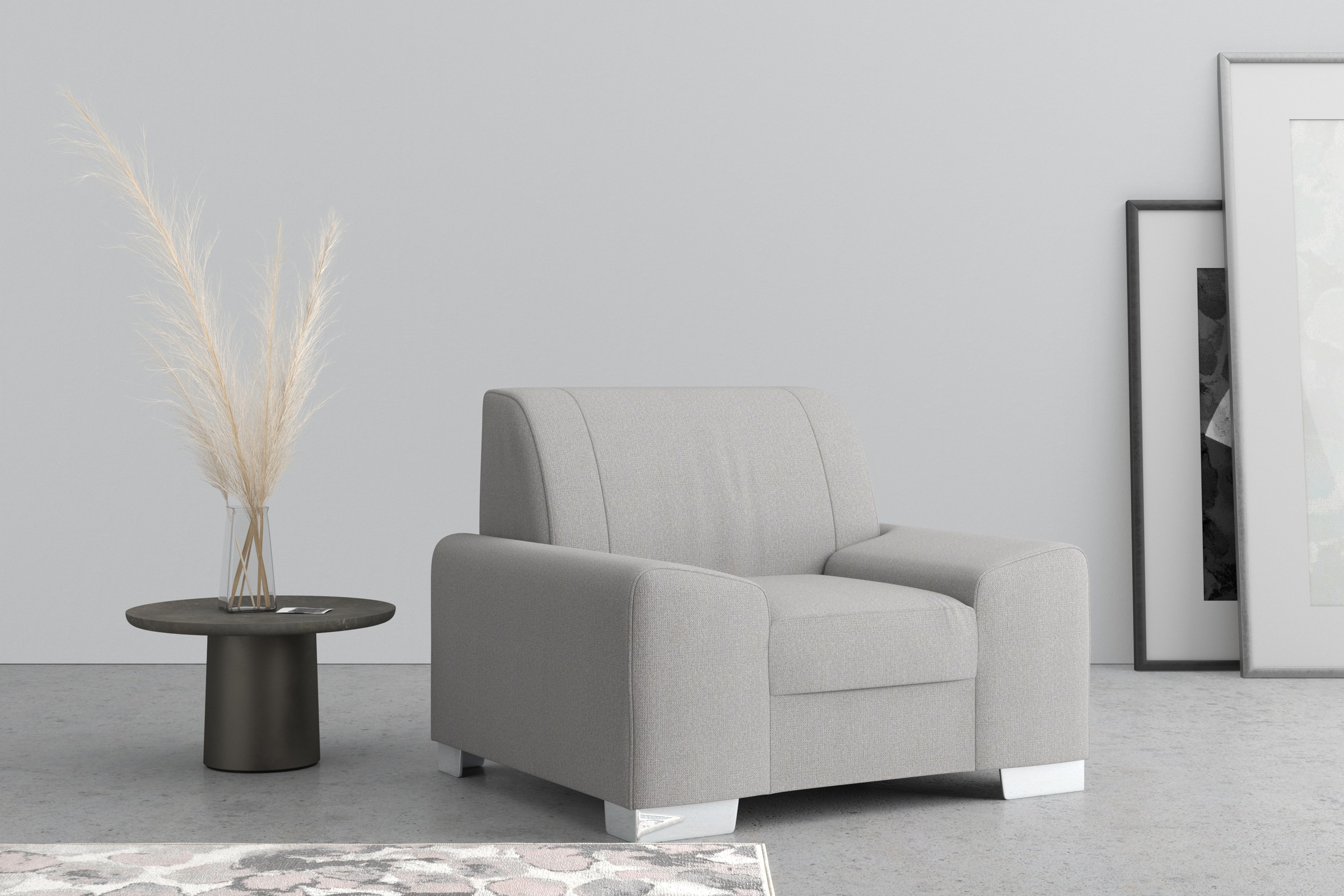 DOMO collection Sessel »Anzio«, wahlweise mit Federkern