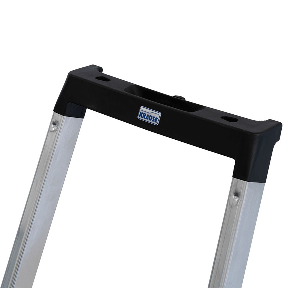 KRAUSE Stehleiter »Solidy«, Aluminium, 1x8 Stufen, Arbeitshöhe ca. 370 cm