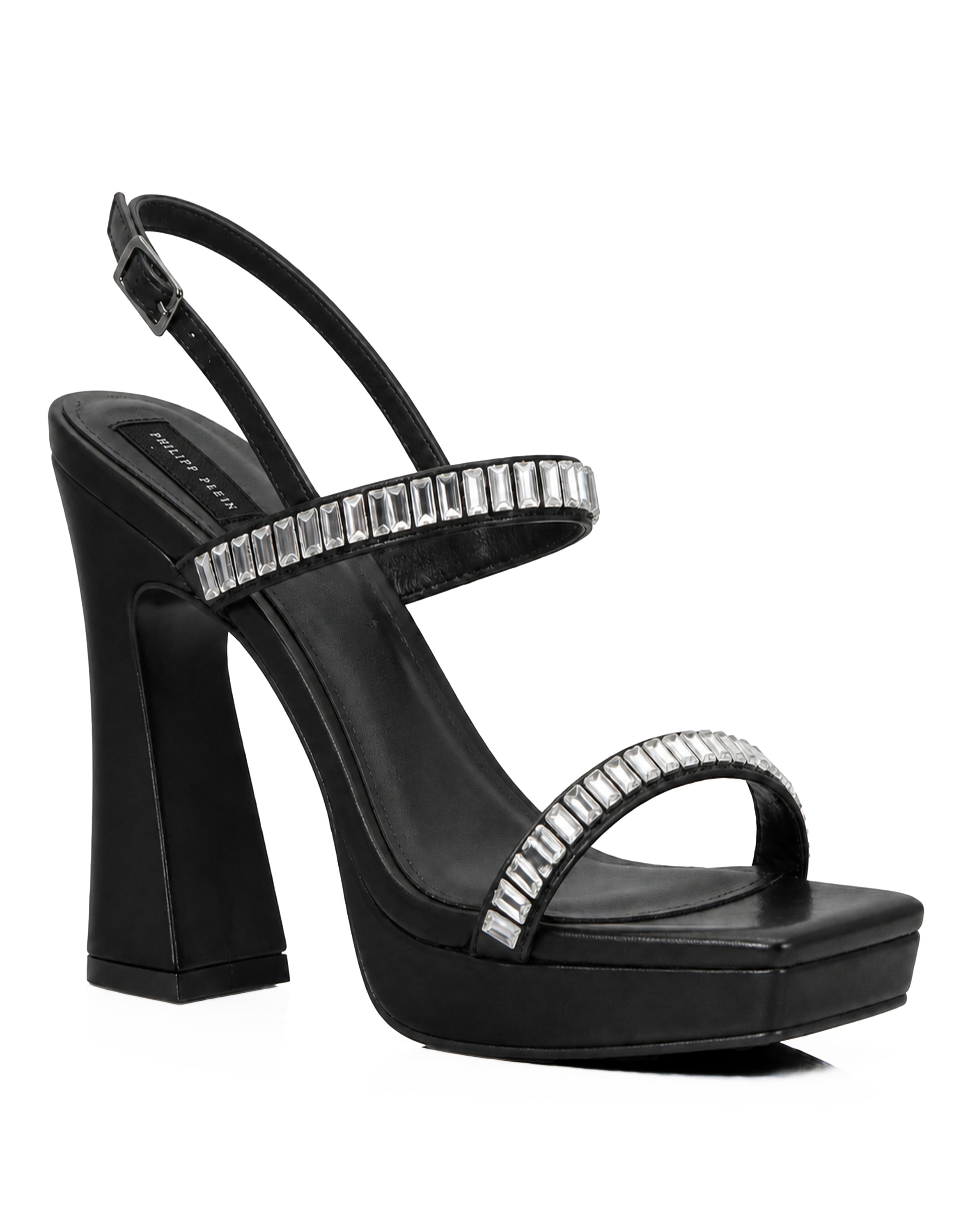 PHILIPP PLEIN High-Heel-Sandalette "Mit Schmucksteinen"