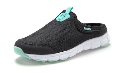 Slip-On Sneaker, Sabot aus leichtem Mesh-Material