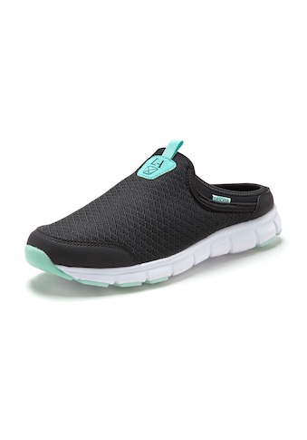 Slip-On Sneaker, Sabot aus leichtem Mesh-Material