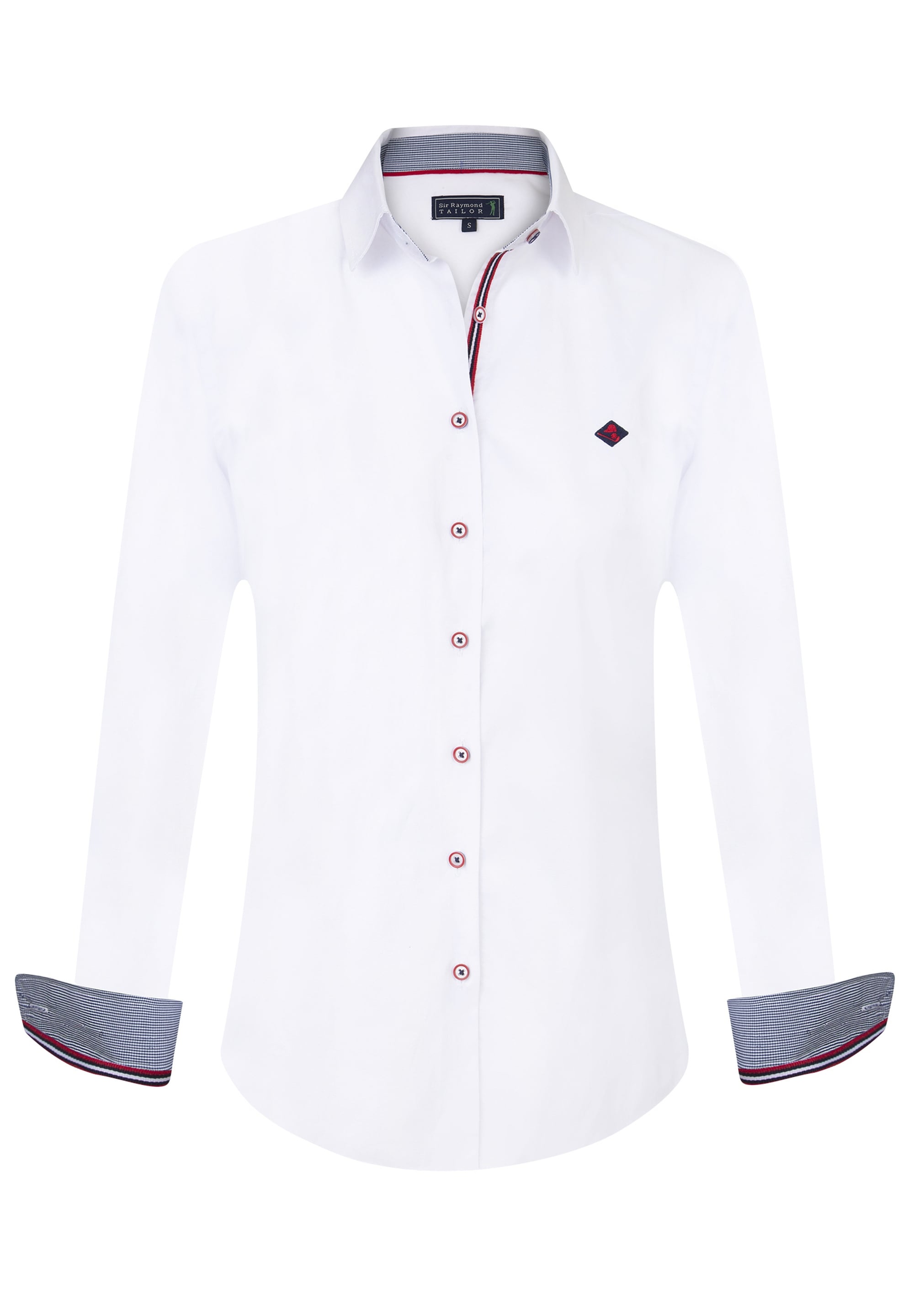 SIR RAYMOND TAILOR Klassische Bluse »Macenta«, (1 tlg.), in klassischem Design