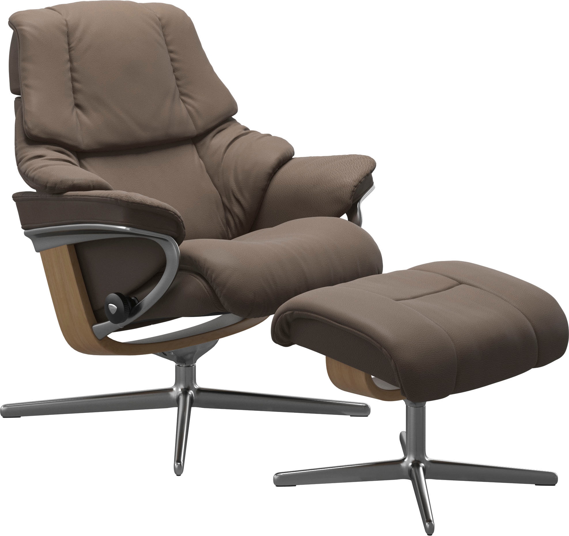 Stressless Relaxsessel "Reno", (Set, Relaxsessel mit Hocker), mit Hocker, m günstig online kaufen
