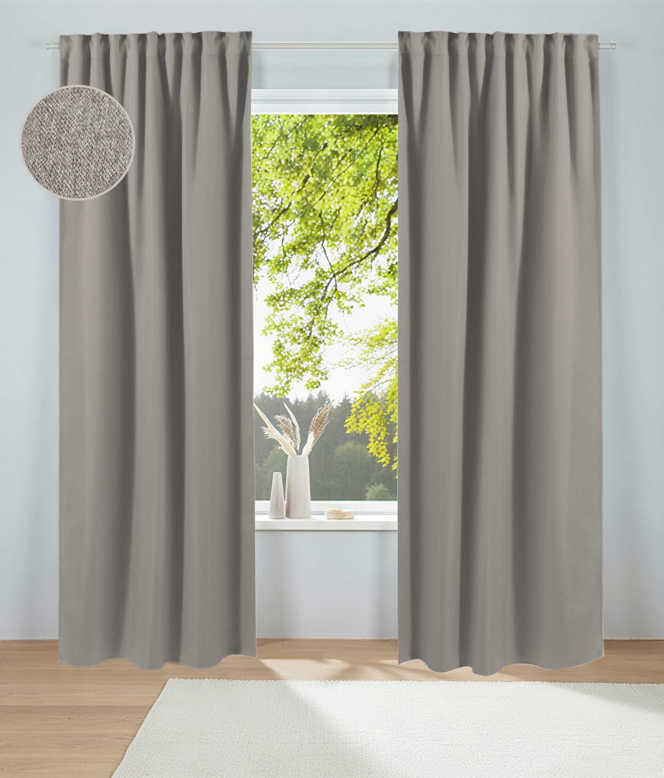 my home Gardine "Alcide" Multifunktionsband 1 Stk. tlg. günstig online kaufen