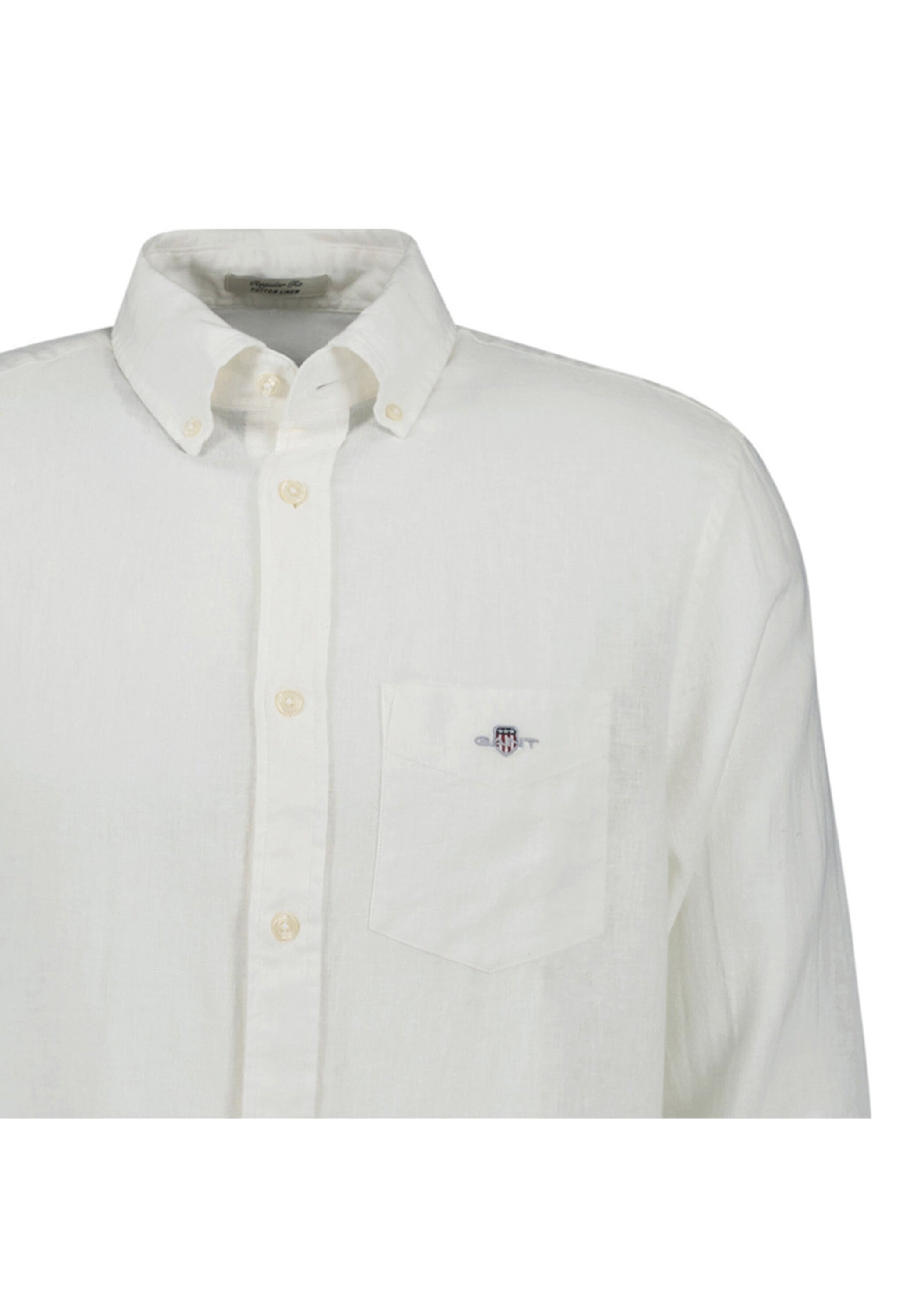Gant Langarmhemd "Hemd REGULAR COTTON LINEN SHIRT 1er Pack" 1 tlg. günstig online kaufen