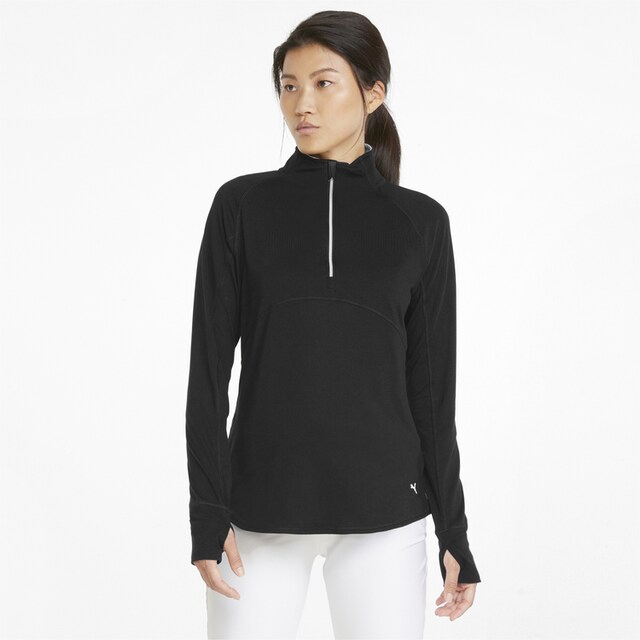 Black Friday PUMA Sweatjacke »Gamer Golf Pullover mit viertellangem  Reißverschluss Damen« | BAUR