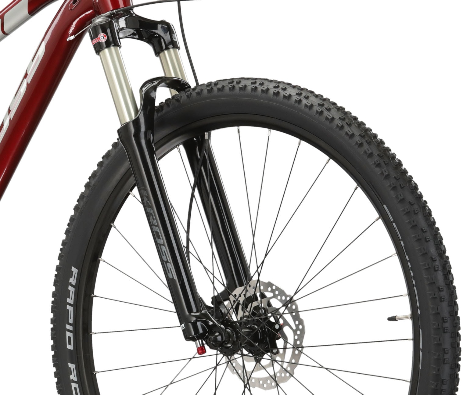 Kross Mountainbike »KROSS MTB Hardtail Level 6.0 29" rot 12 Gänge«, 12 Gang, Shimano, DEORE M6100 Schaltwerk, Kettenschaltung
