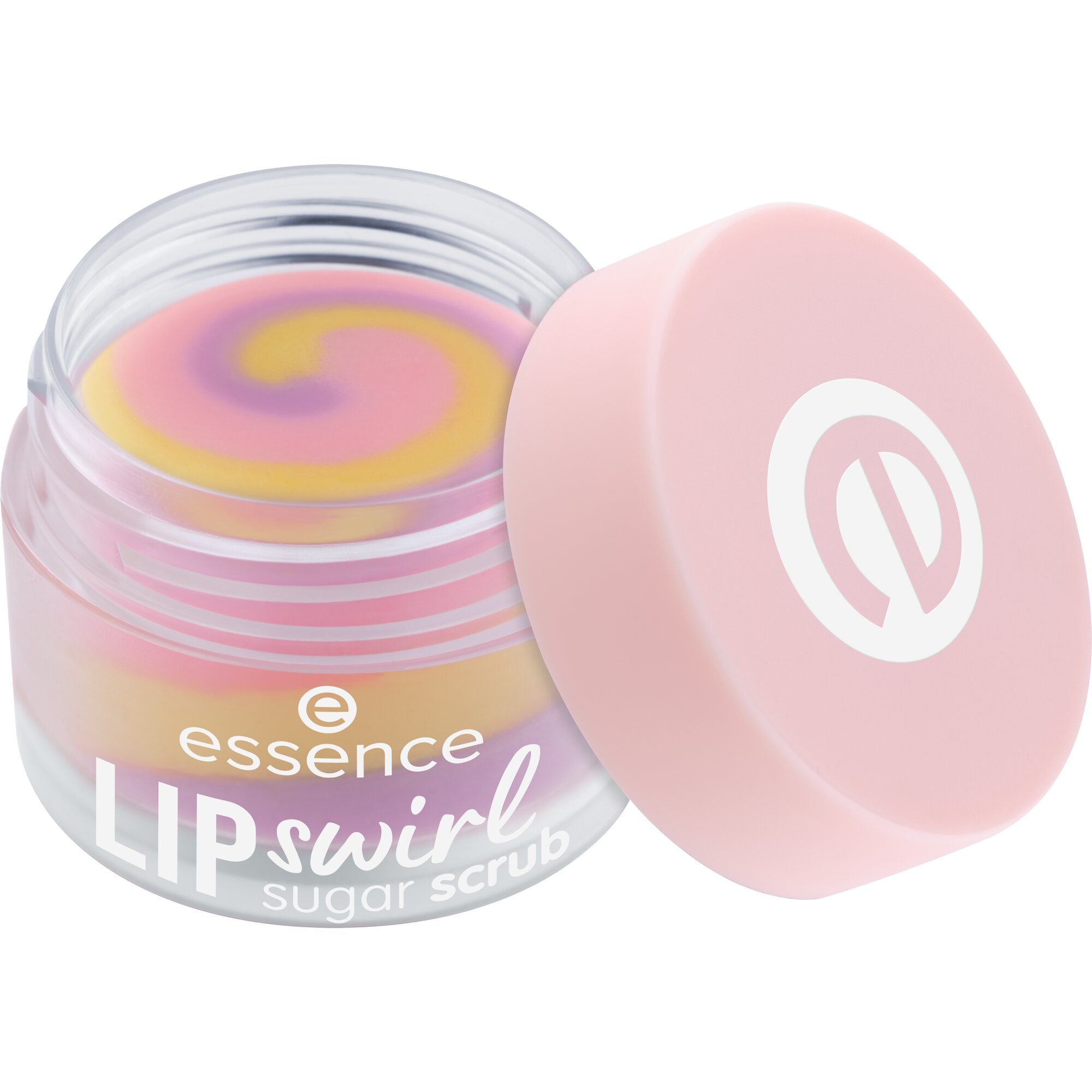 Essence Lippenpflegemittel »LIP swirl sugar scrub« 3-tlg., pflegend,