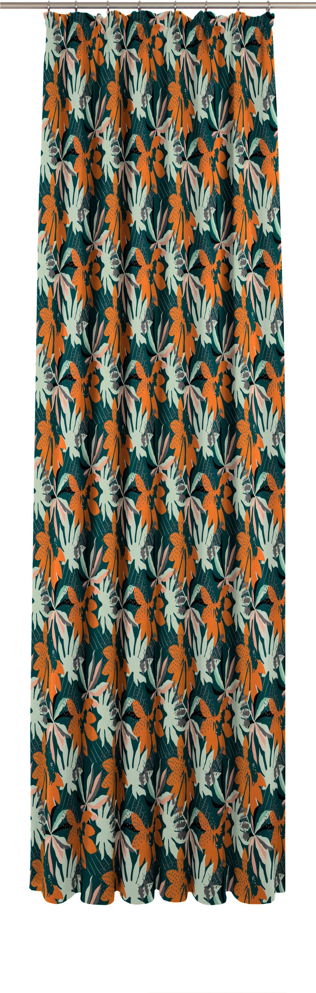 Adam Vorhang "Jungle" Kräuselband 1 tlg. Vorhang Jungle aus 100% Bio-Baumwo günstig online kaufen