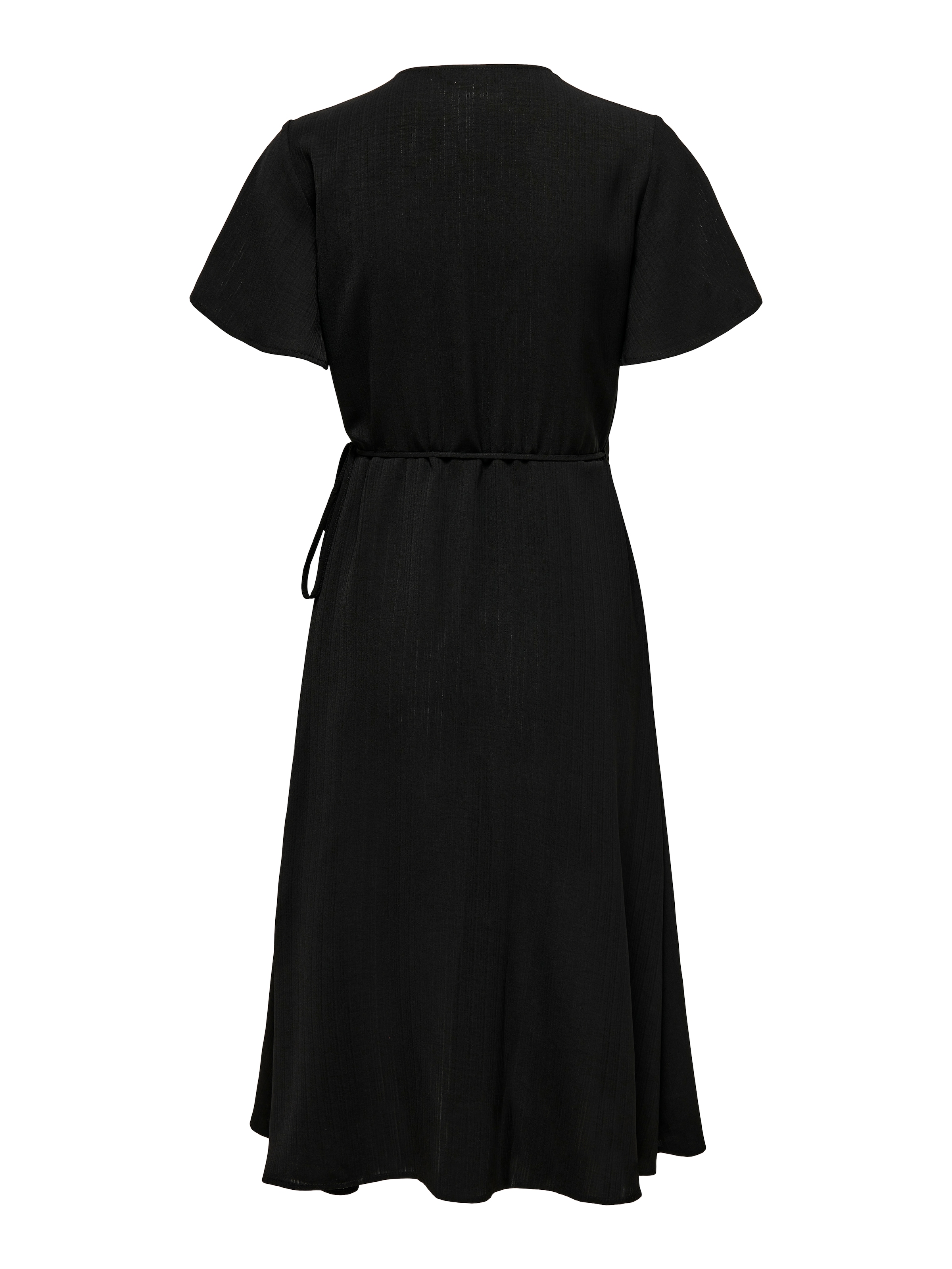 ONLY Wickelkleid »ONLCALI LIFE S/S WRAP DRESS WVN NOOS« Kunstfaser, regular fit, V-Ausschnitt