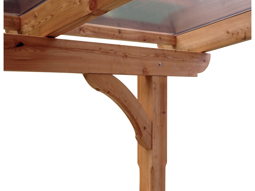 Skanholz Terrassendach »Rimini« 434 cm Breite, verschiedene Tiefen