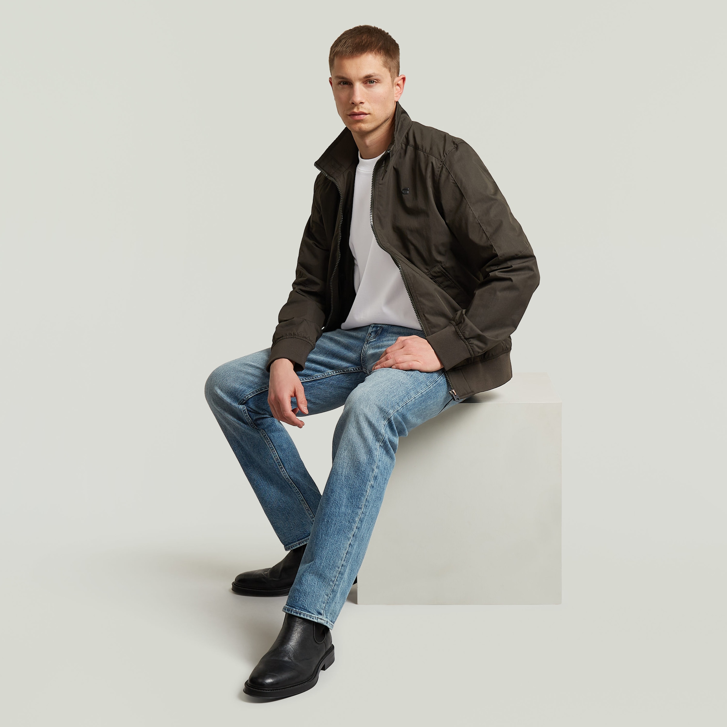 G-STAR 5-Pocket-Jeans »Streem Slim Tapered« in Denim-Qualität
