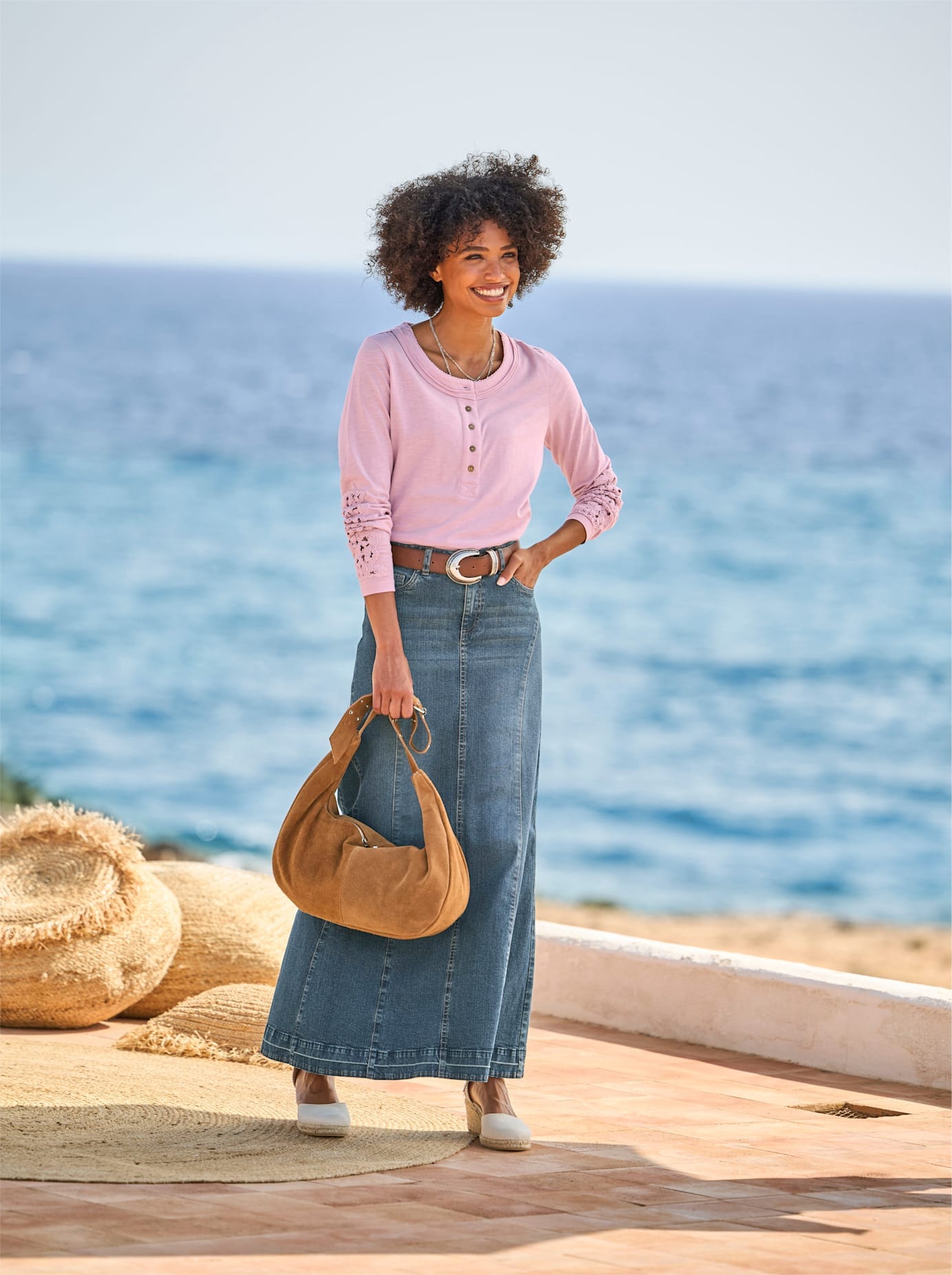 heine Langarmshirt "Shirt", 1 Stk. günstig online kaufen