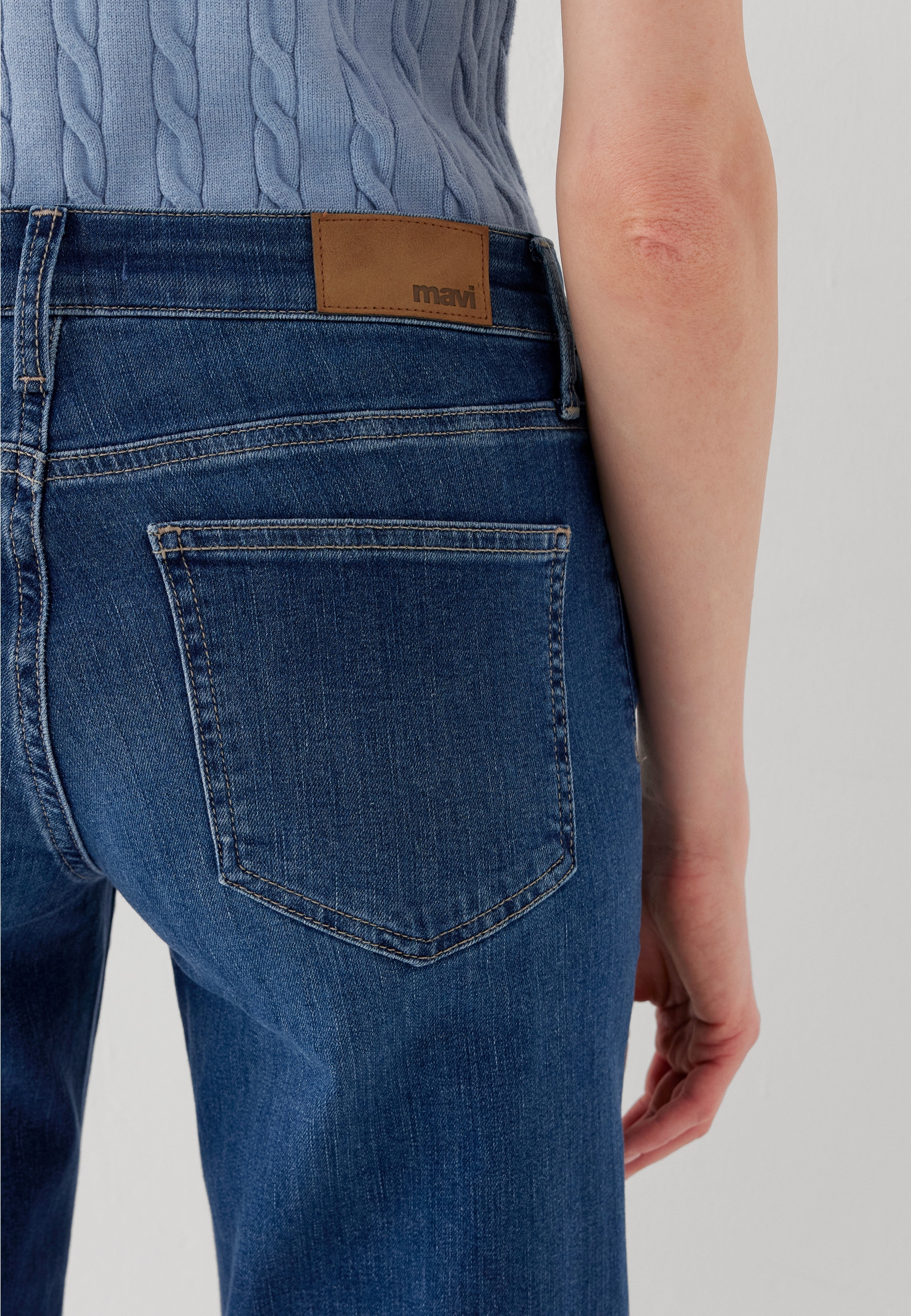 Mavi Weite Jeans »VIVECA« Wide Leg Jeans