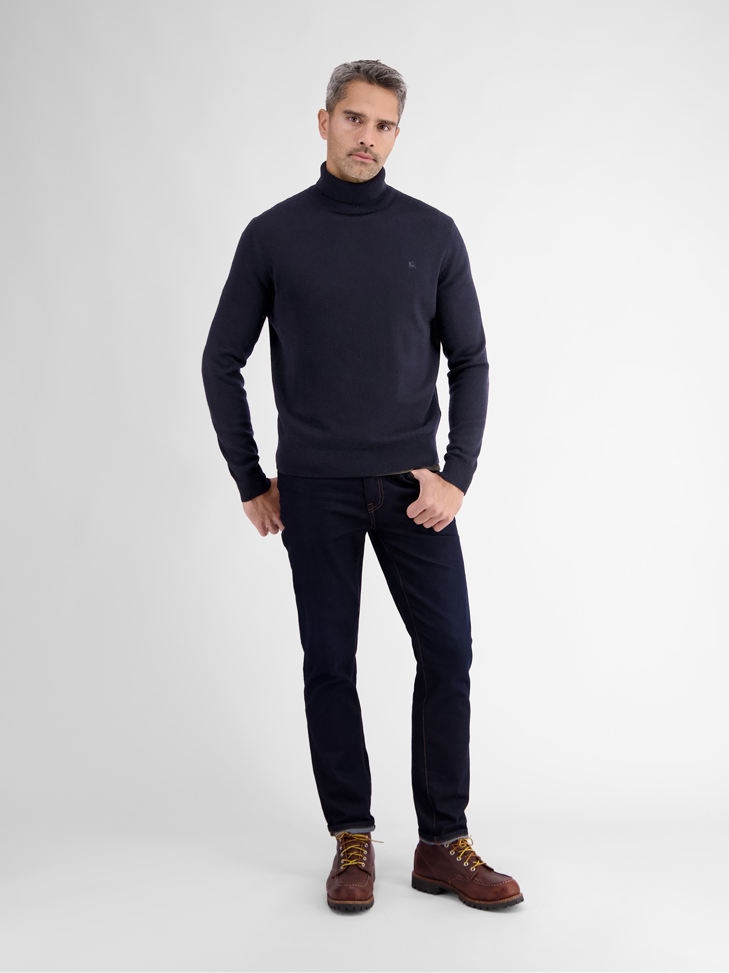 LERROS Rollkragenpullover »Woll-Cashmere-Rollkragenpullover«