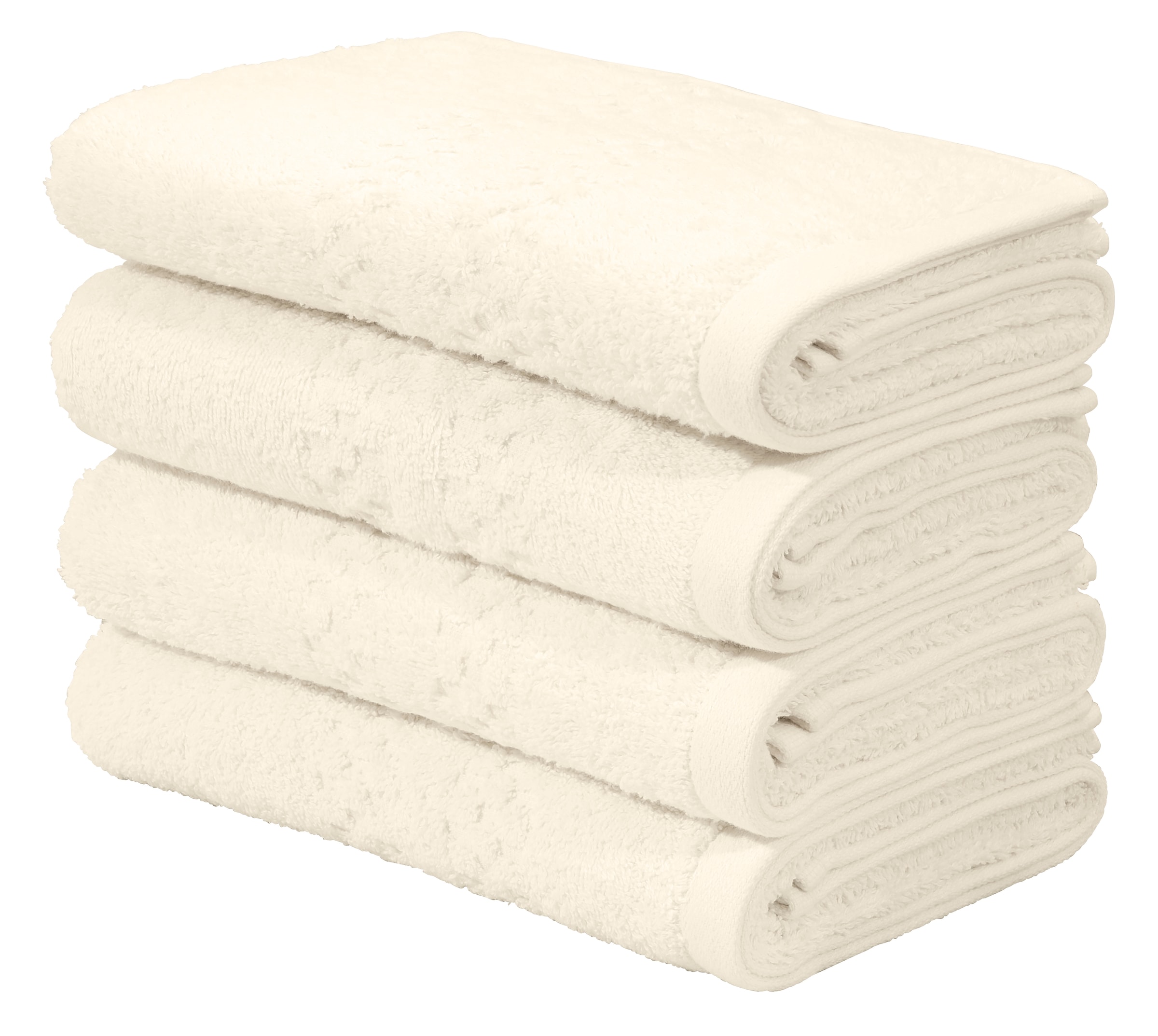 Home affaire Handtuch Set »Regona, flauschig und weich,«, Set, 4 tlg.,  Frottier, Premium Handtücher mit Bordüre, Handtuch-Set, 100% Baumwolle |  BAUR