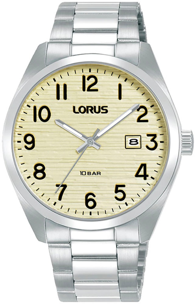 Quarzuhr »Sports«, Armbanduhr, Damenuhr, Herrenuhr, Edelstahlarmband, analog, Tag