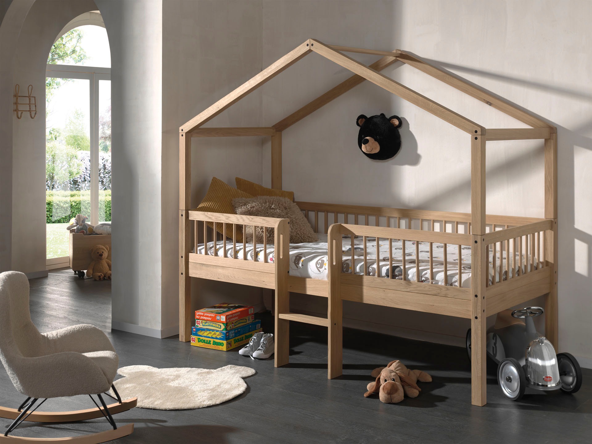 Vipack "Forrest ist ein hochwertiges Massivholz Haus Bett "Made in Europe"" günstig online kaufen