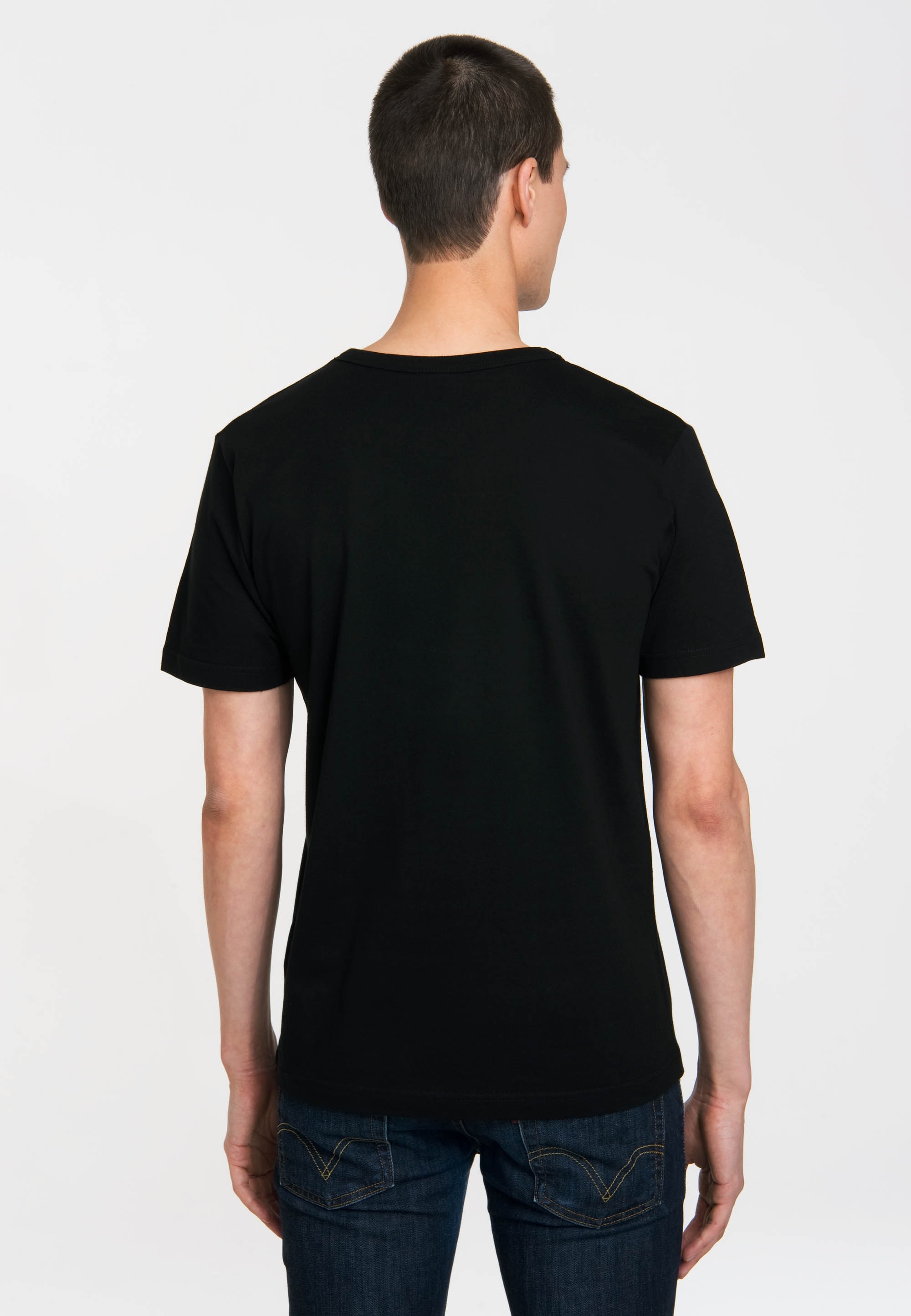 LOGOSHIRT T-Shirt »Grindelwald vs Dumbledore«, mit großem Frontprint