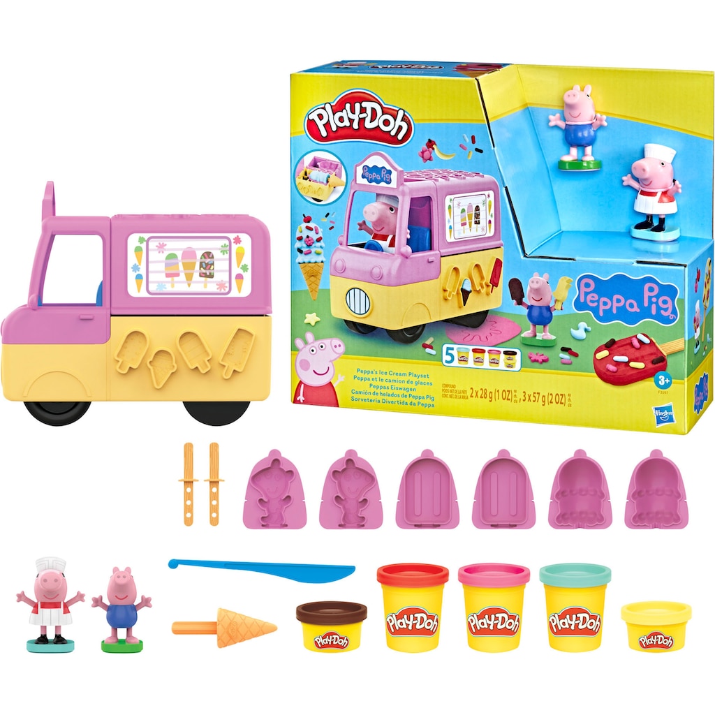 Hasbro Knete »Play-Doh Peppas Eiswagen«