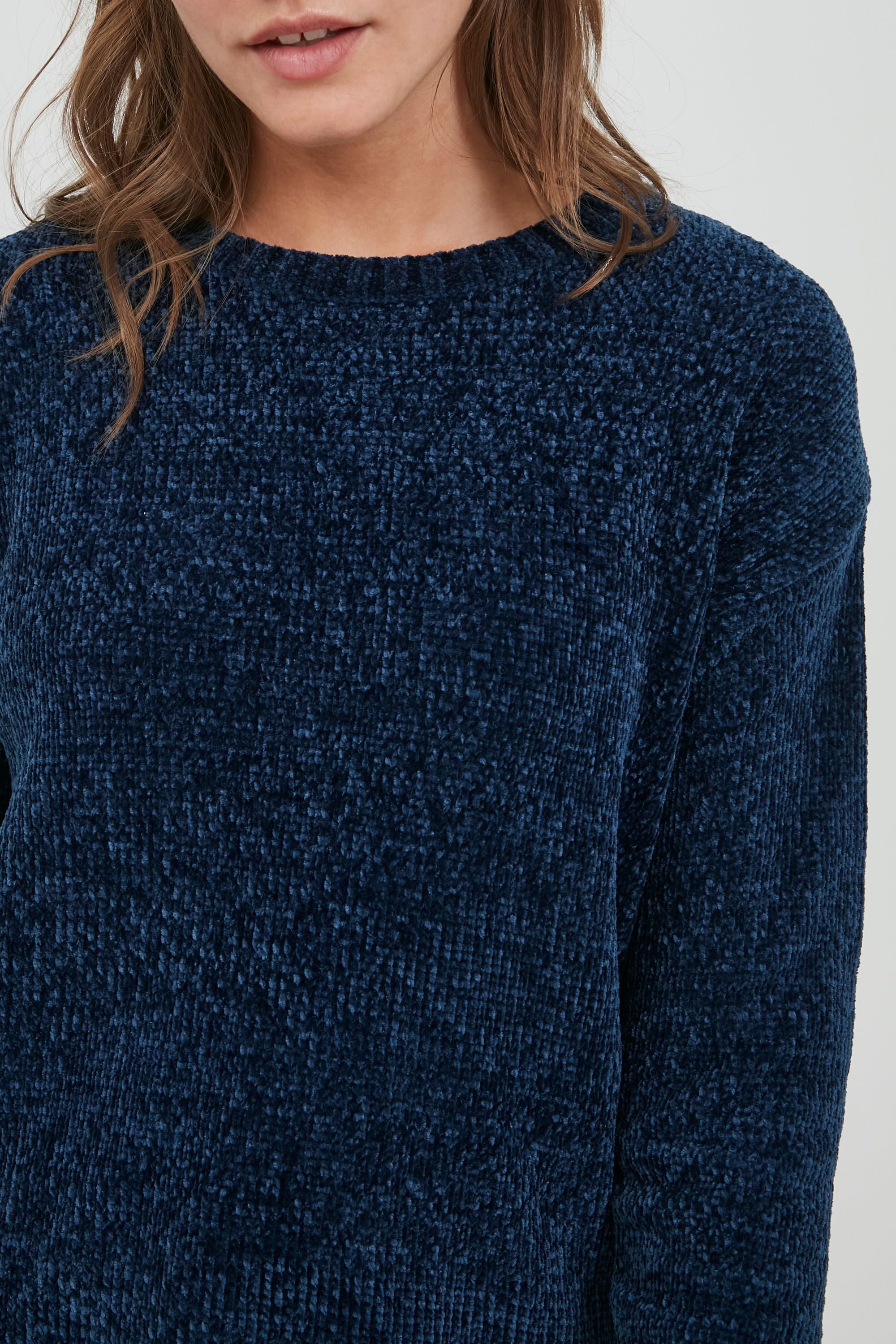 OXMO Strickfleece-Pullover »Strickpullover OXElvina«