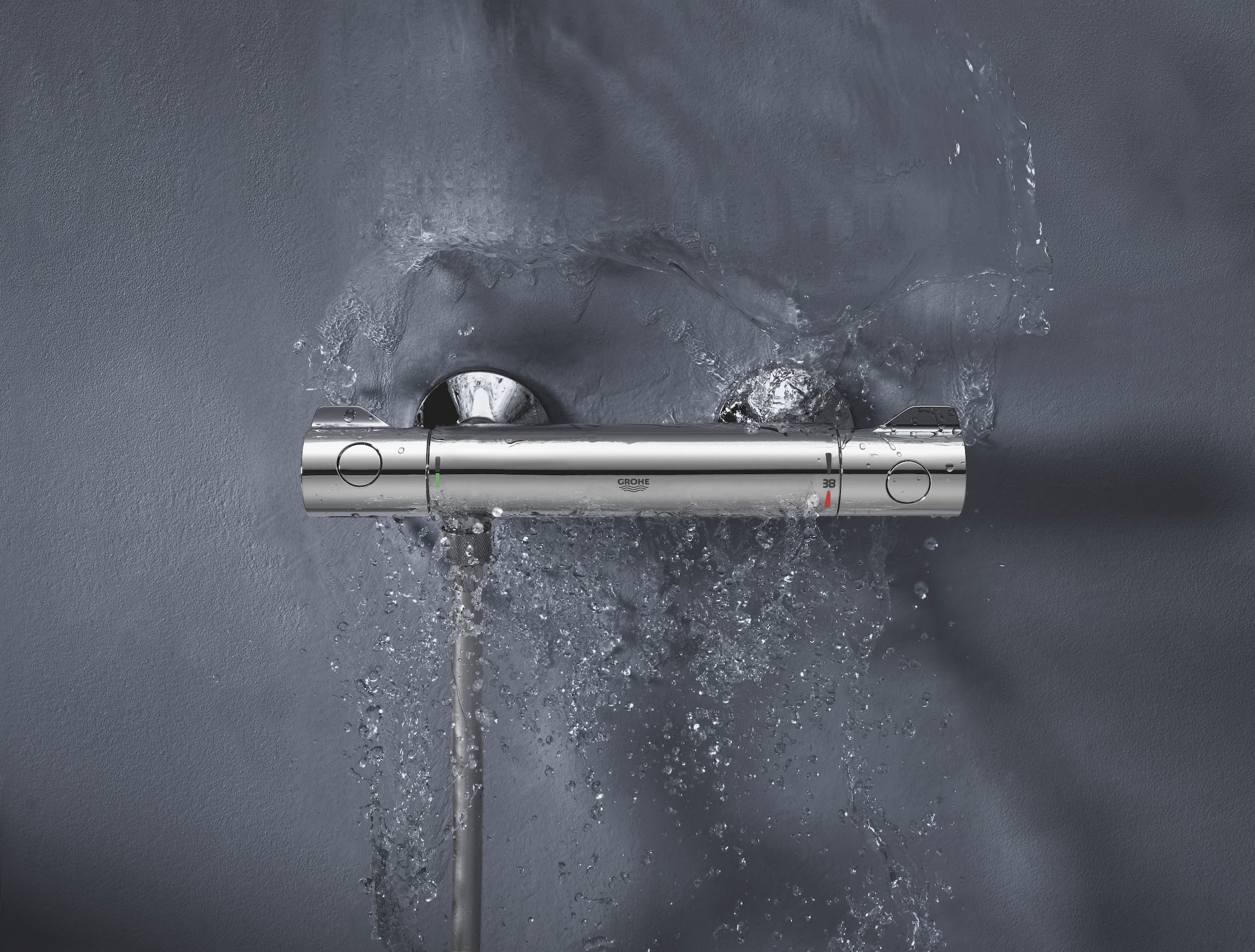 Grohe Brausethermostat »Grohtherm 801«, mit Wassersparfunktion