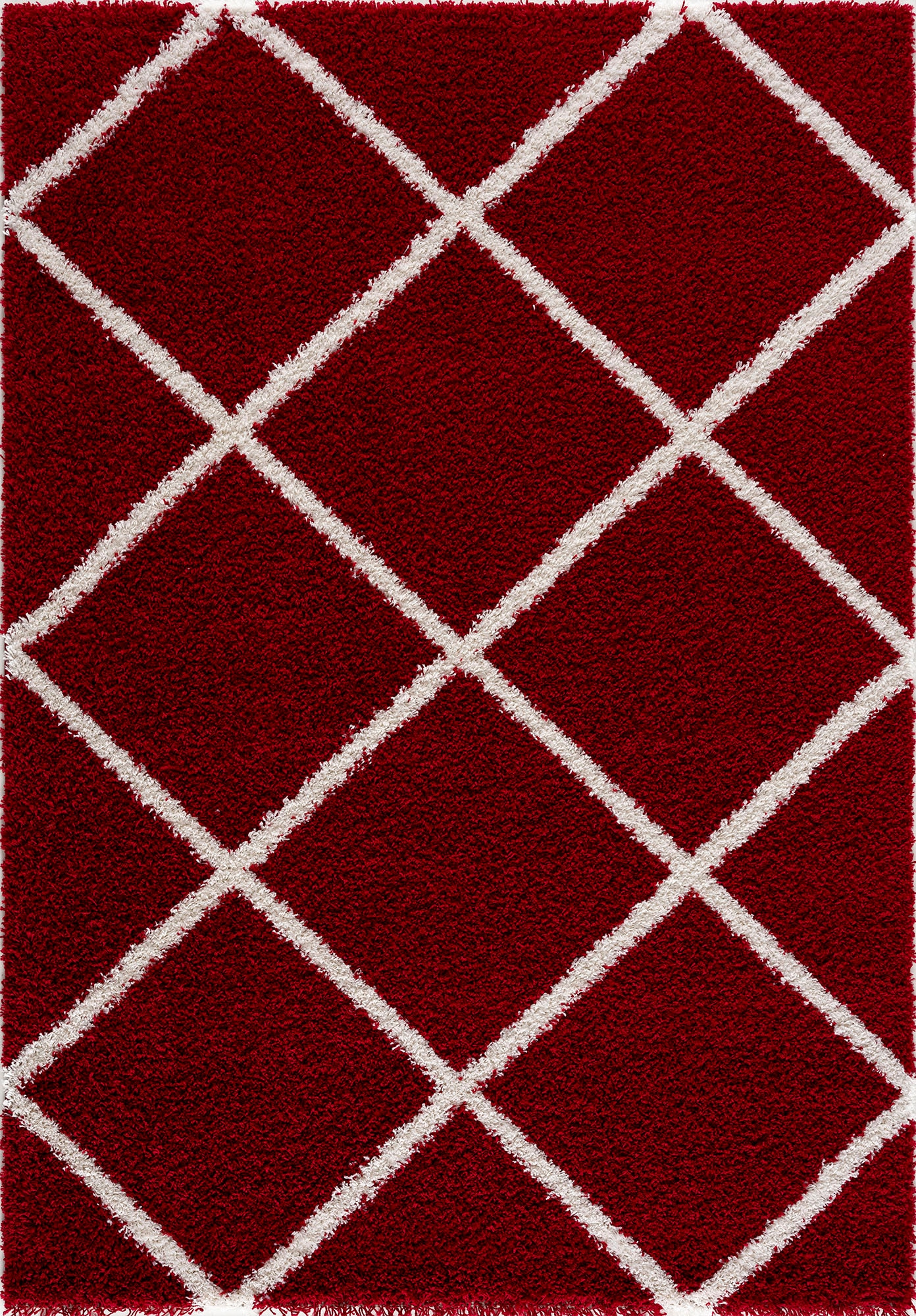 Sanat Hochflor-Teppich »Madrid«, rechteckig, 30 mm Höhe, Wohnzimmer, Langflor, Shaggy Teppich