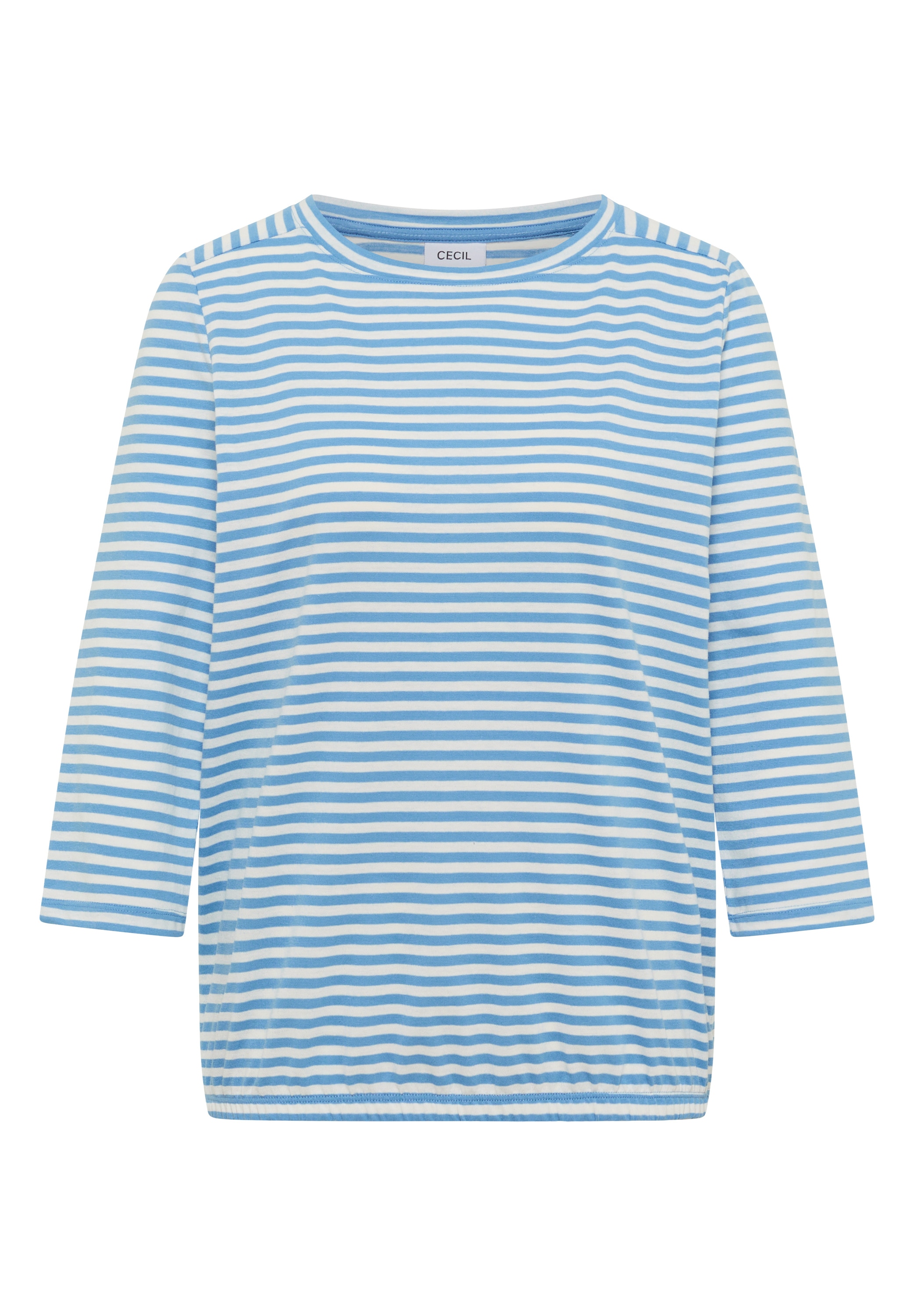 Cecil 3/4-Arm-Shirt mit U-Boot-Ausschnitt