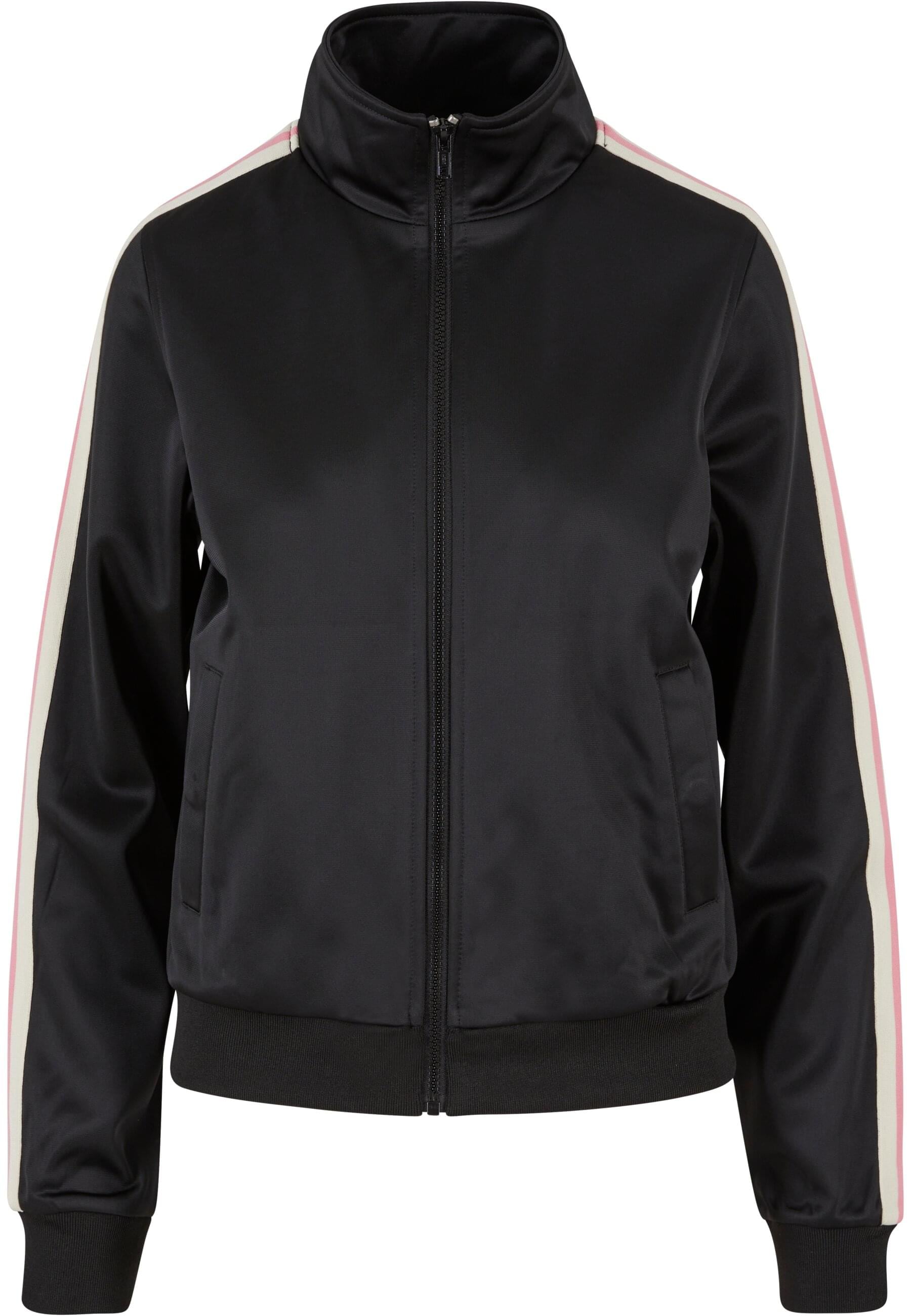 Trainingsjacke »Urban Classics Damen Ladies Retro Track Jacket«, (1 St.), ohne Kapuze