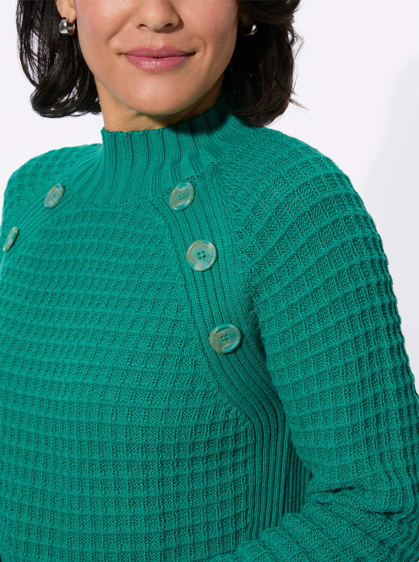 Casual Looks Stehkragenpullover »Stehkragen-Pullover«