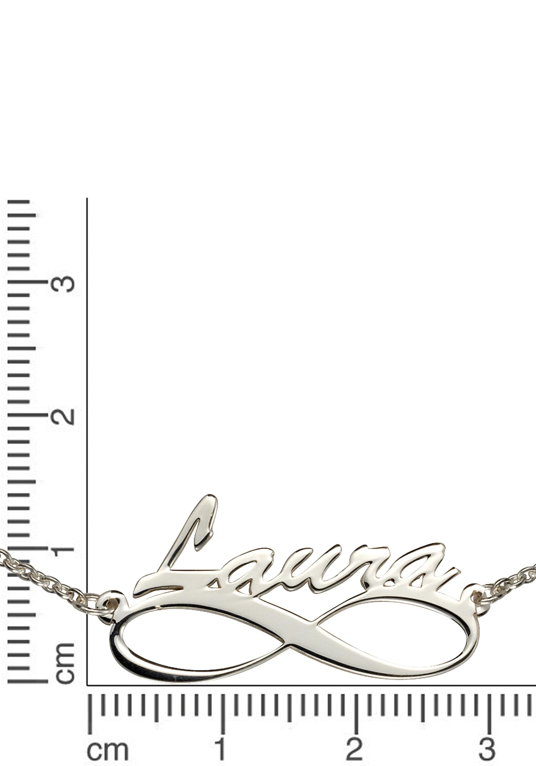 Firetti Namenskette »Schmuck bestellen Namen«, Silber 925 Halskette GRAVURwunsch Mail, | Geburtstag Valentinstag online Geschenk Anlass per deinem Weihnachten mit BAUR