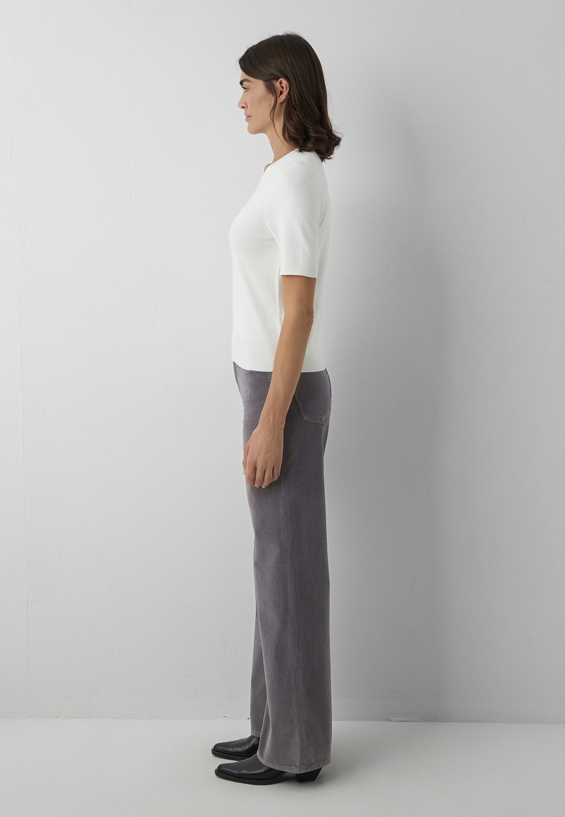 Mavi Rundhalspullover »SHORT SLEEVE TRICOT« Pullover Kurzarm