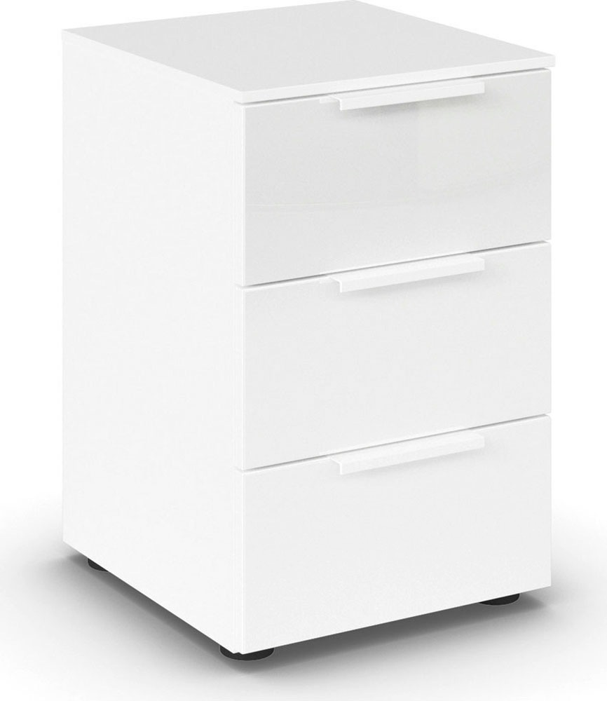 rauch Nachtkommode "Nachttisch Nachtschrank Nachtkonsole FLIPP mit Glasfron günstig online kaufen