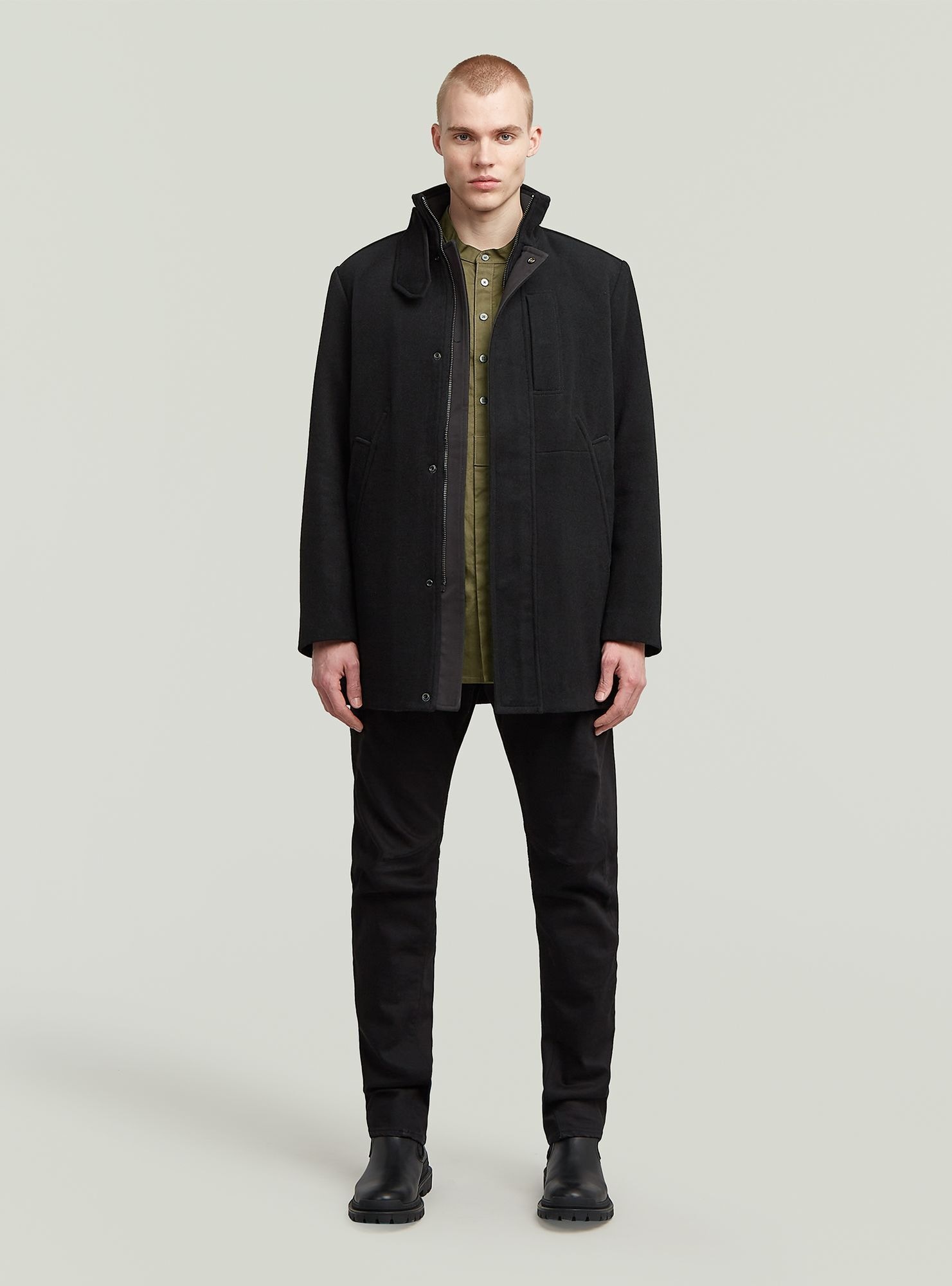 G-STAR Outdoorjacke »Garber Wool Trench«