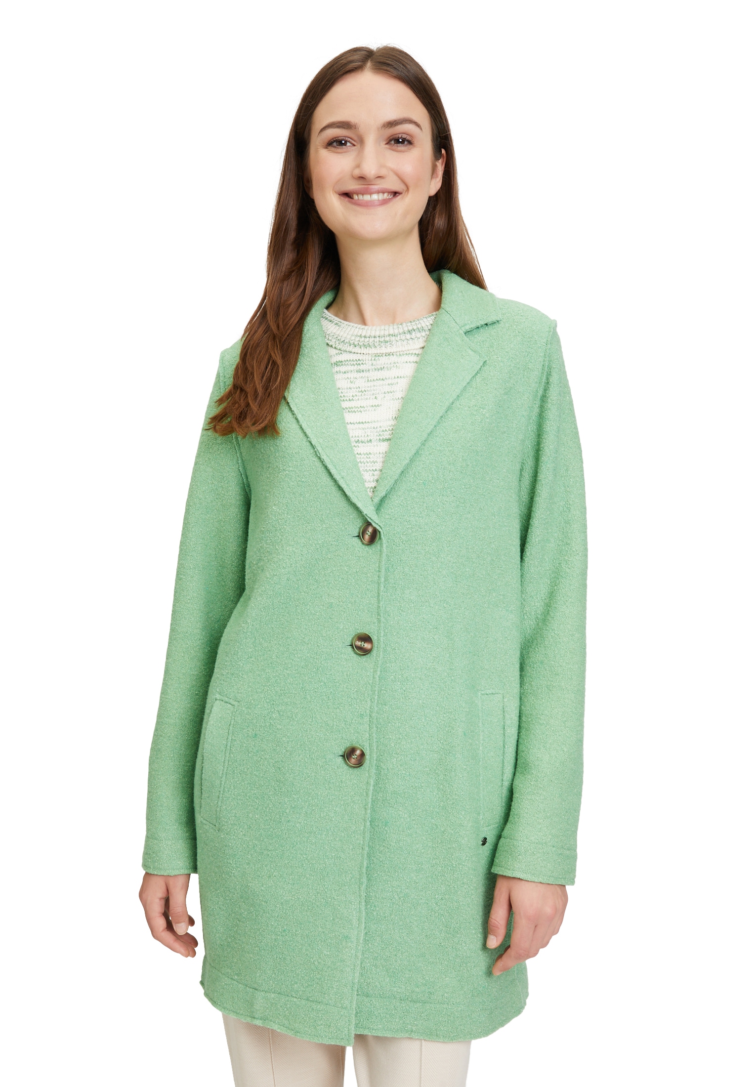 Jackenblazer »Betty & Co Longjacke mit Reverskragen«, Material